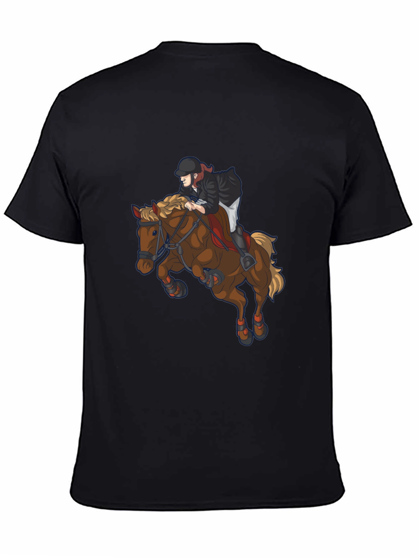 Equestrian Horse Rider Graphic Tee