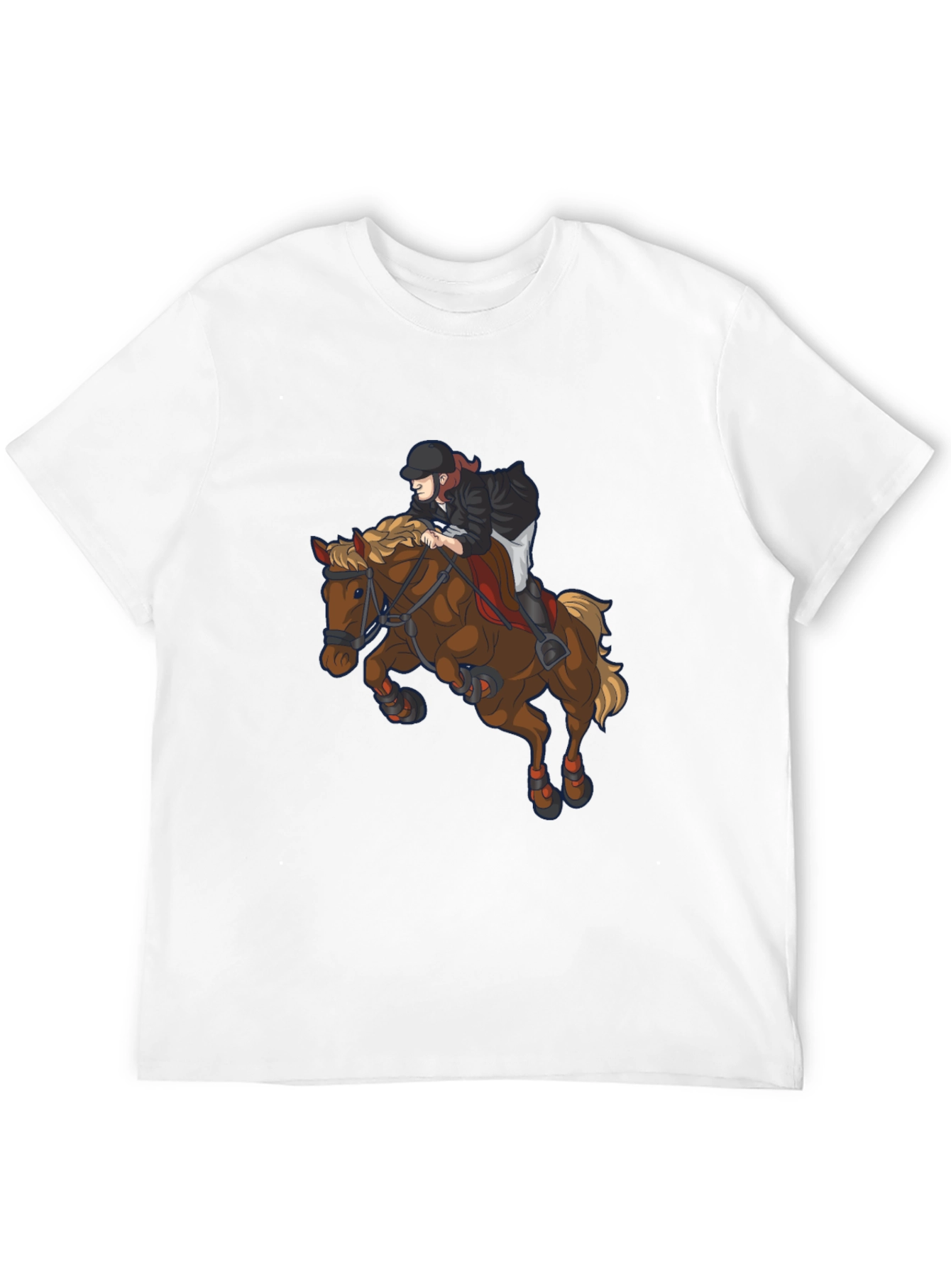 Equestrian Horse Rider Graphic Tee