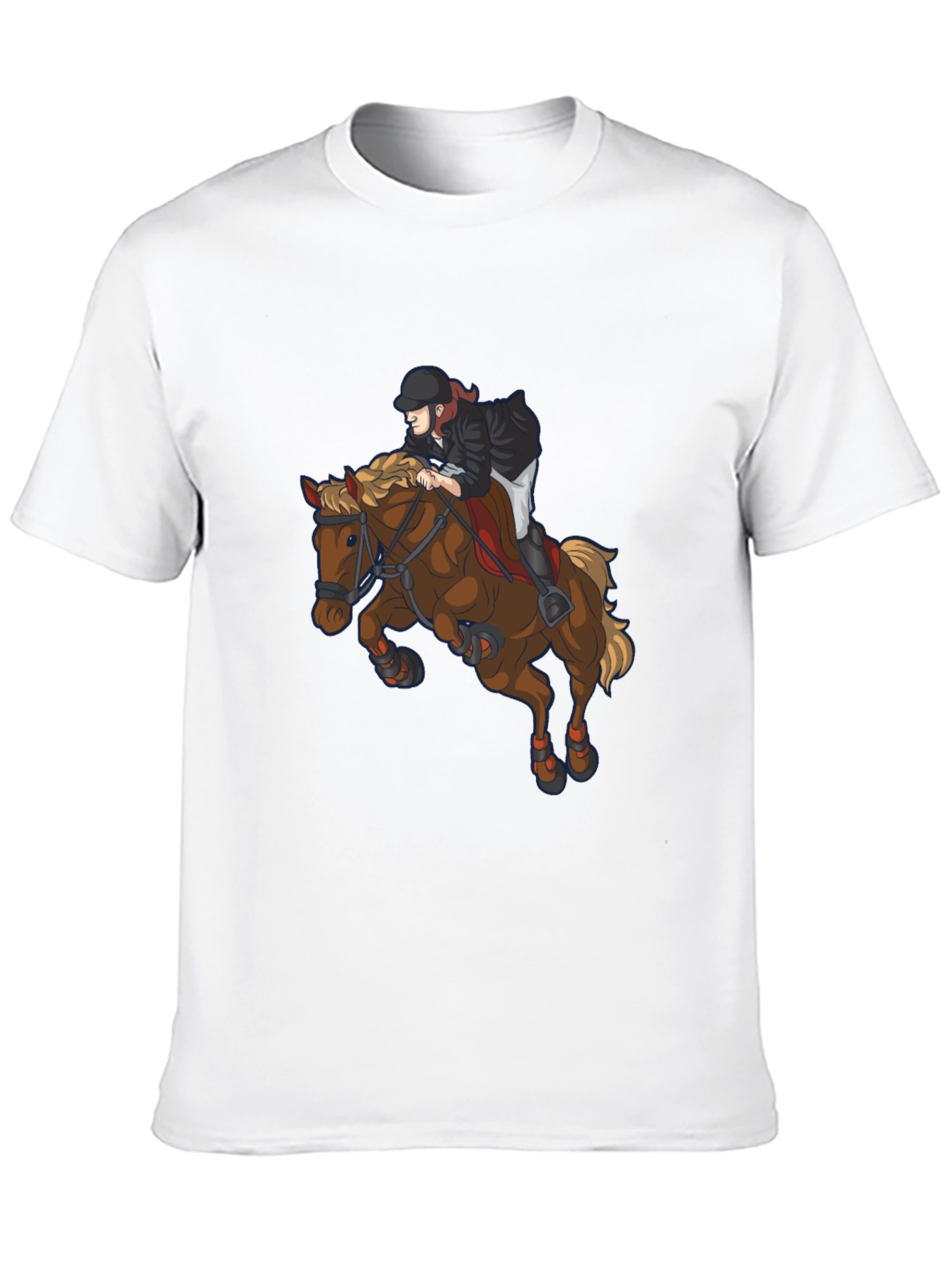 Equestrian Horse Rider Graphic Tee