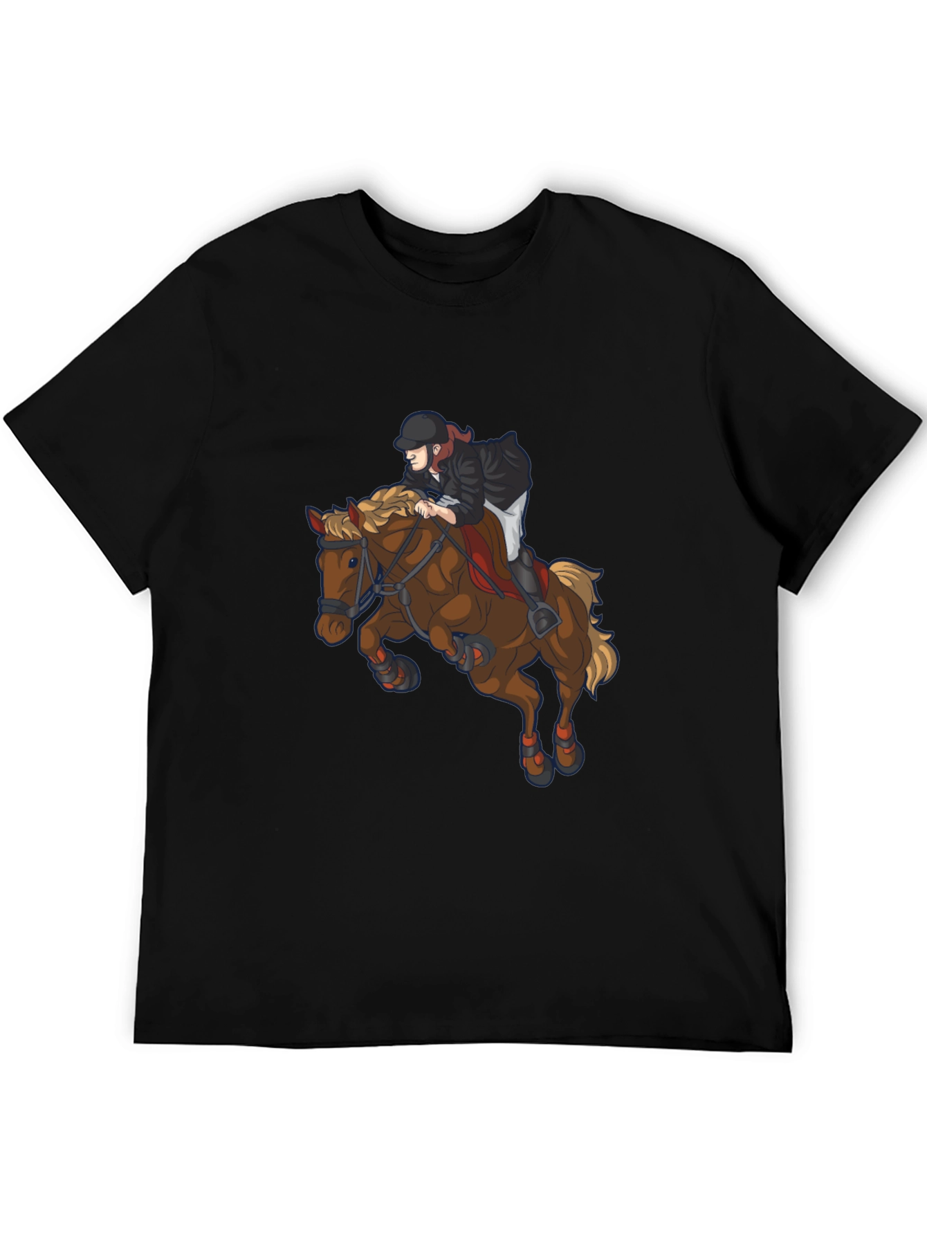 Equestrian Horse Rider Graphic Tee