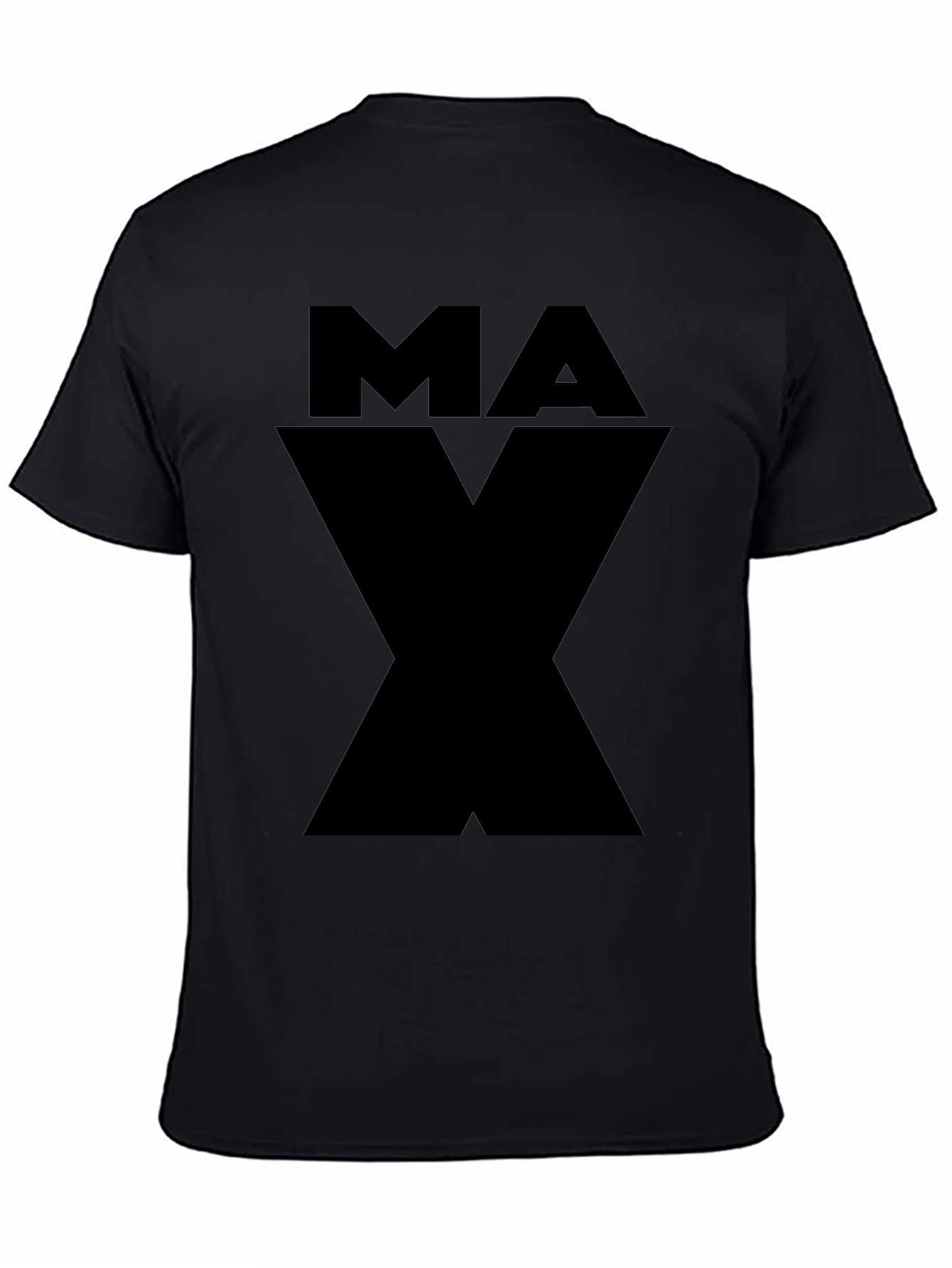 Black MAX T-Shirt - Bold Graphic Tee