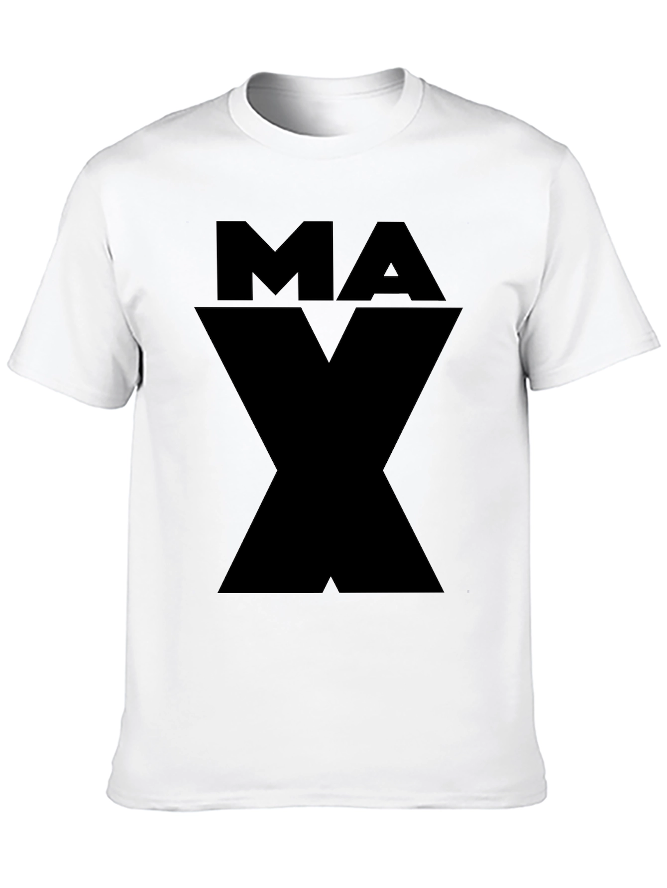 Black MAX T-Shirt - Bold Graphic Tee