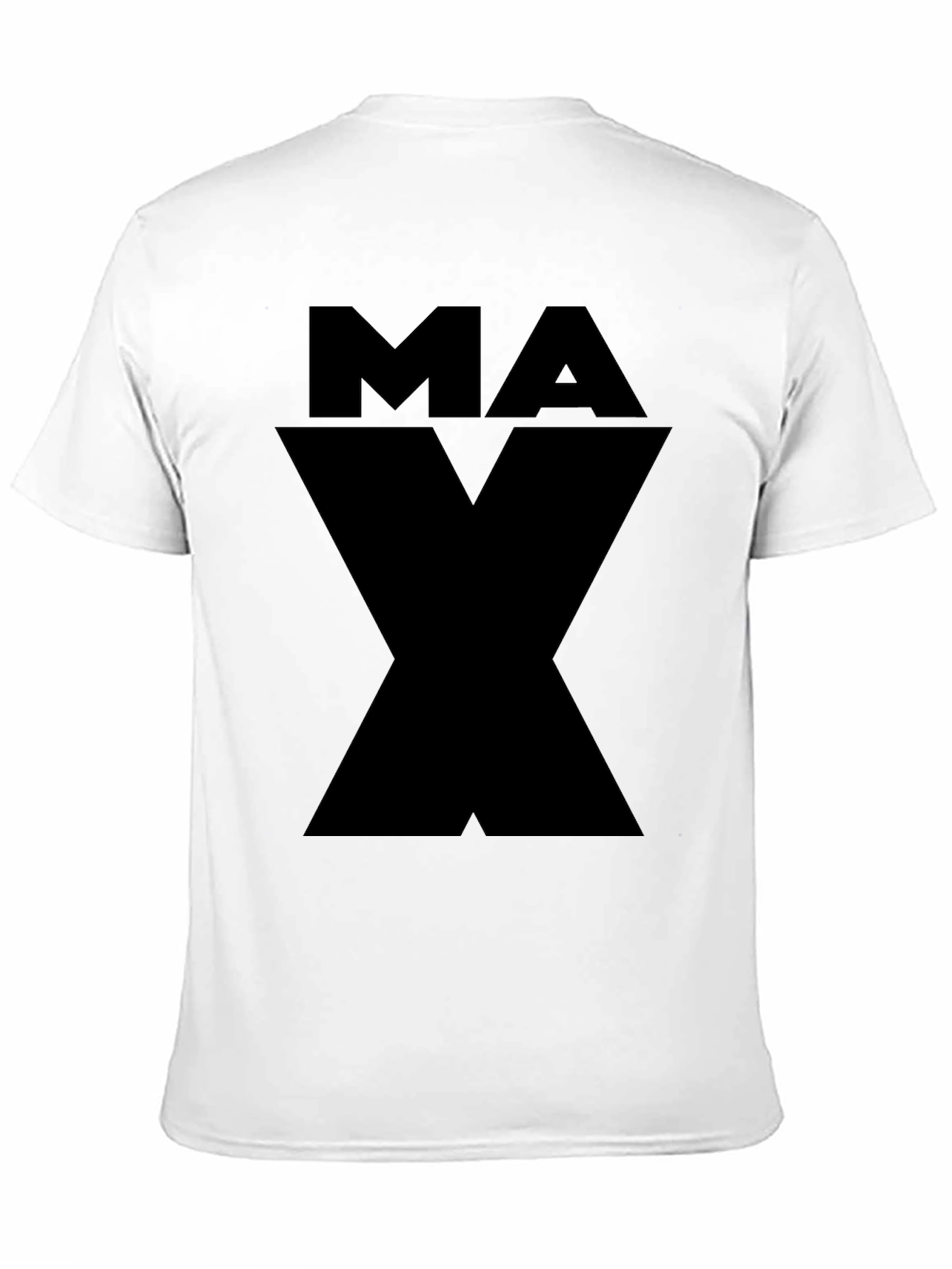 Black MAX T-Shirt - Bold Graphic Tee