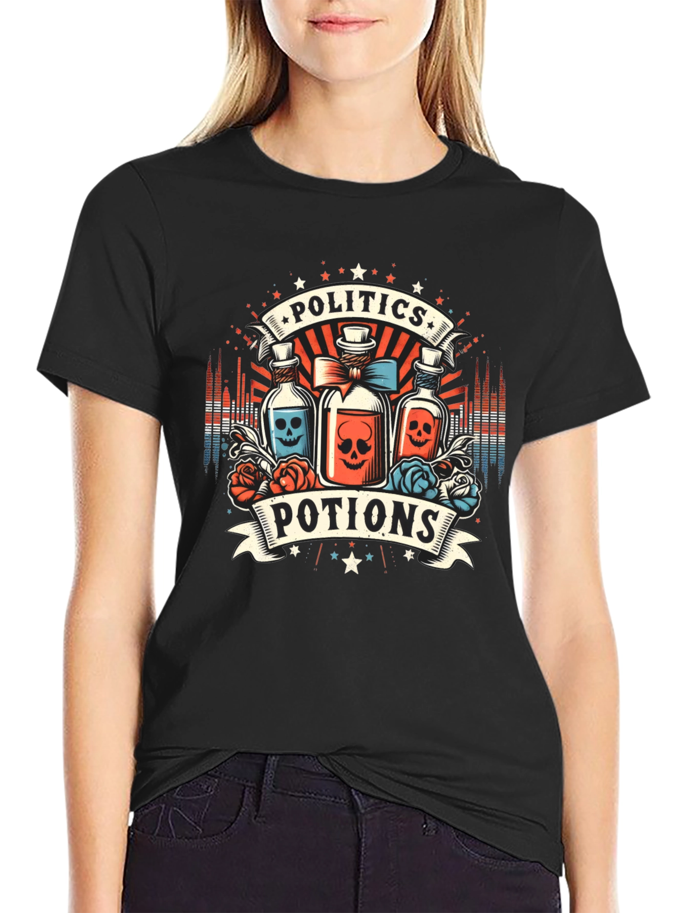 Politics Potions Graphic T-Shirt