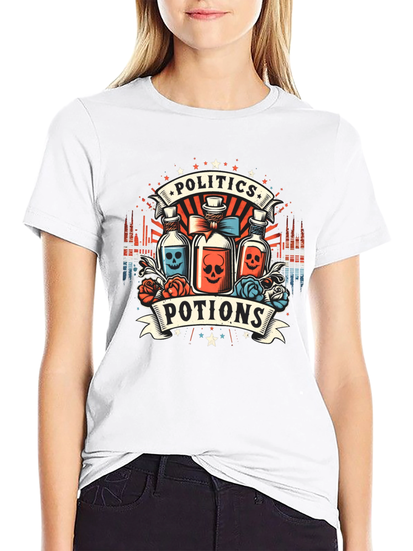 Politics Potions Graphic T-Shirt