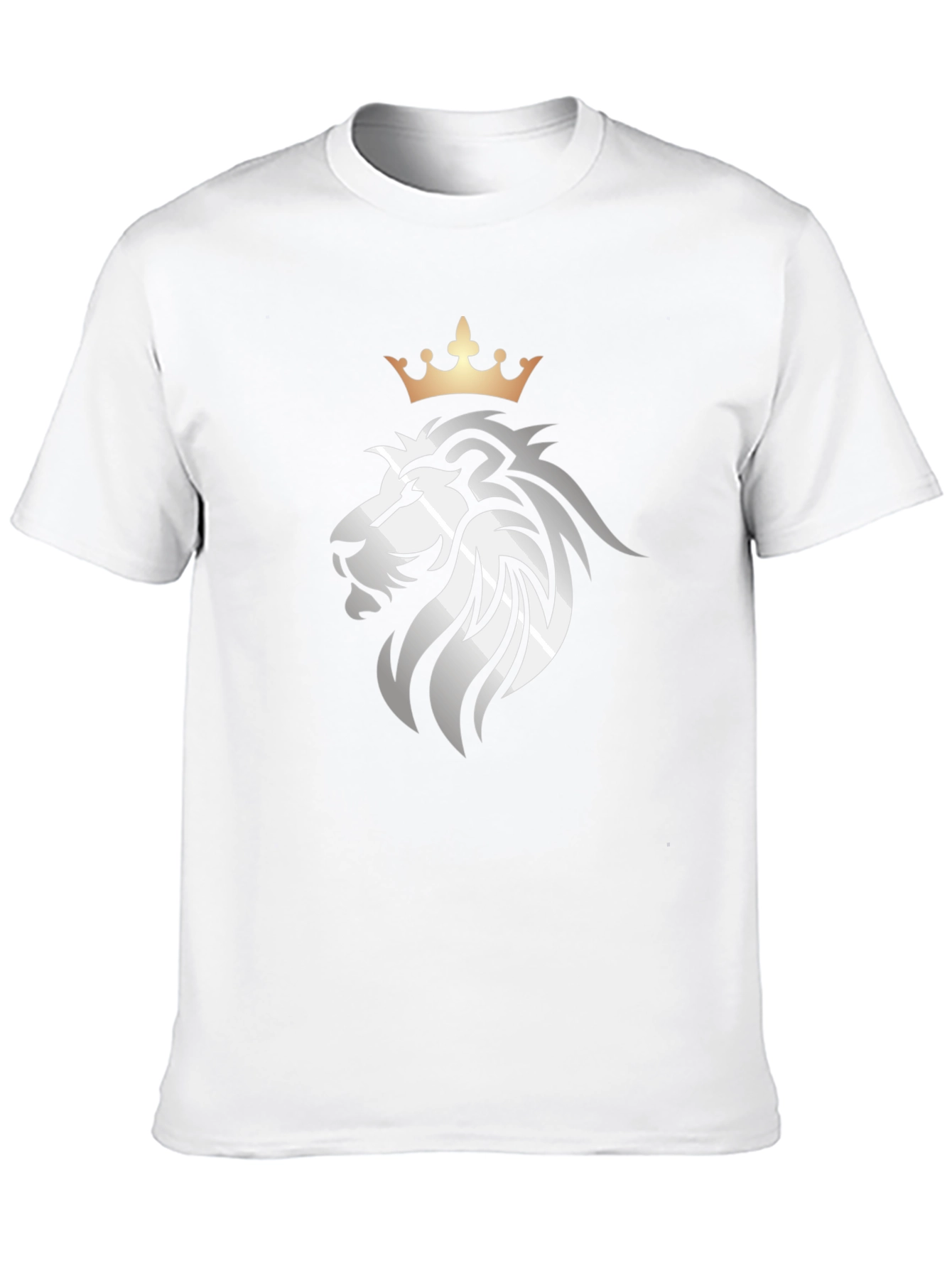 Lion Crown Graphic Black T-Shirt