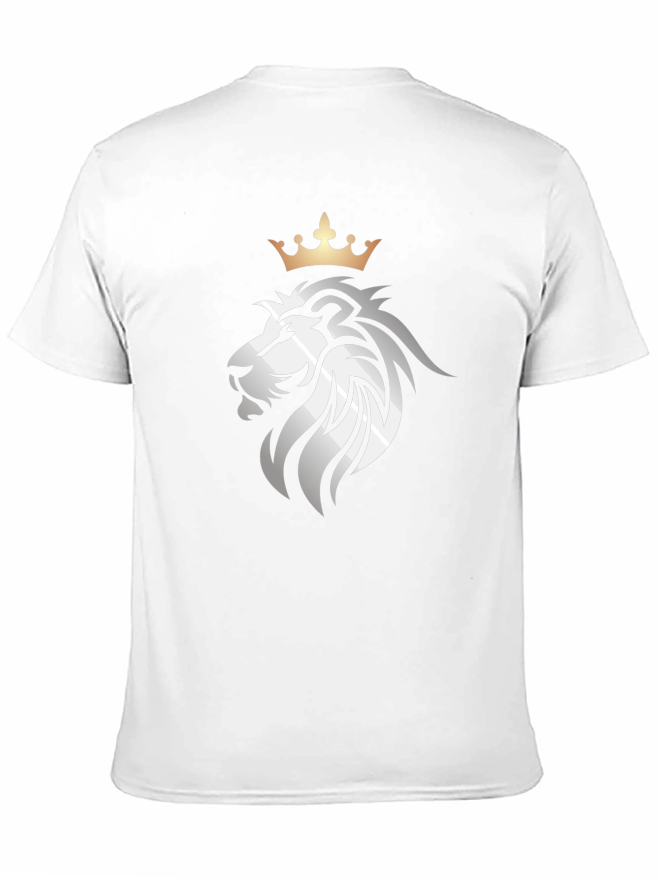 Lion Crown Graphic Black T-Shirt