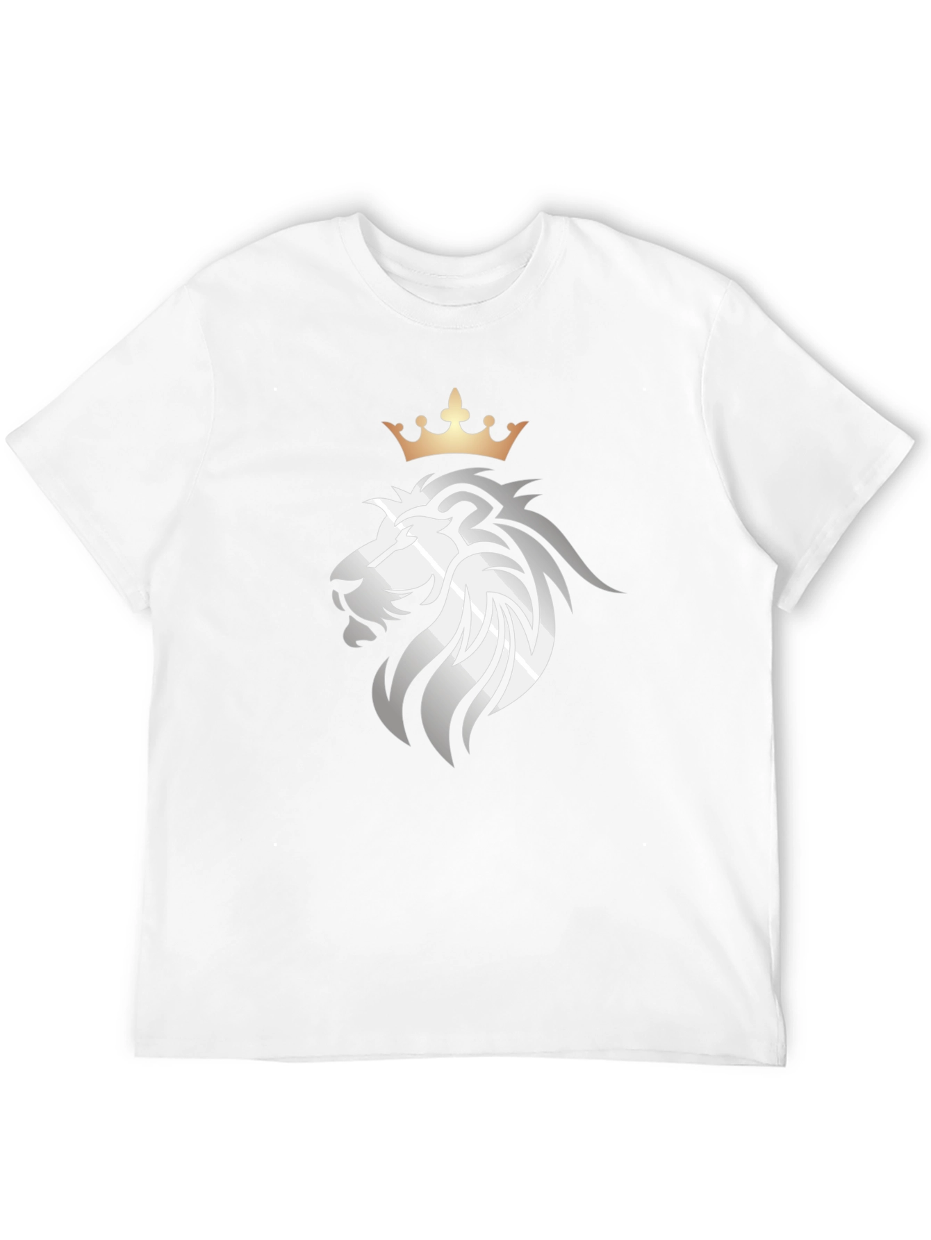 Lion Crown Graphic Black T-Shirt
