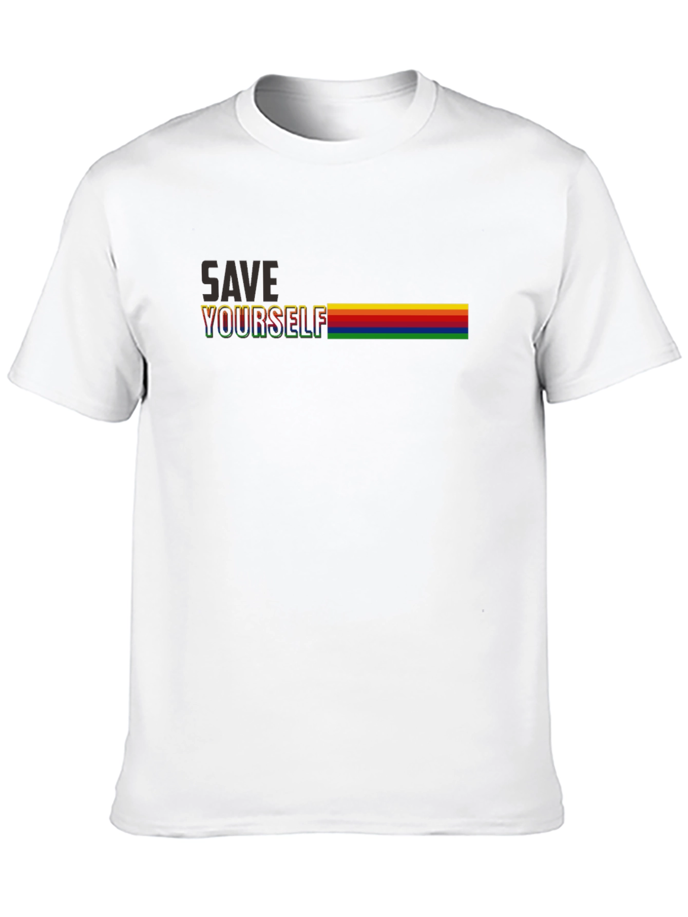 Save Yourself Rainbow T-Shirt