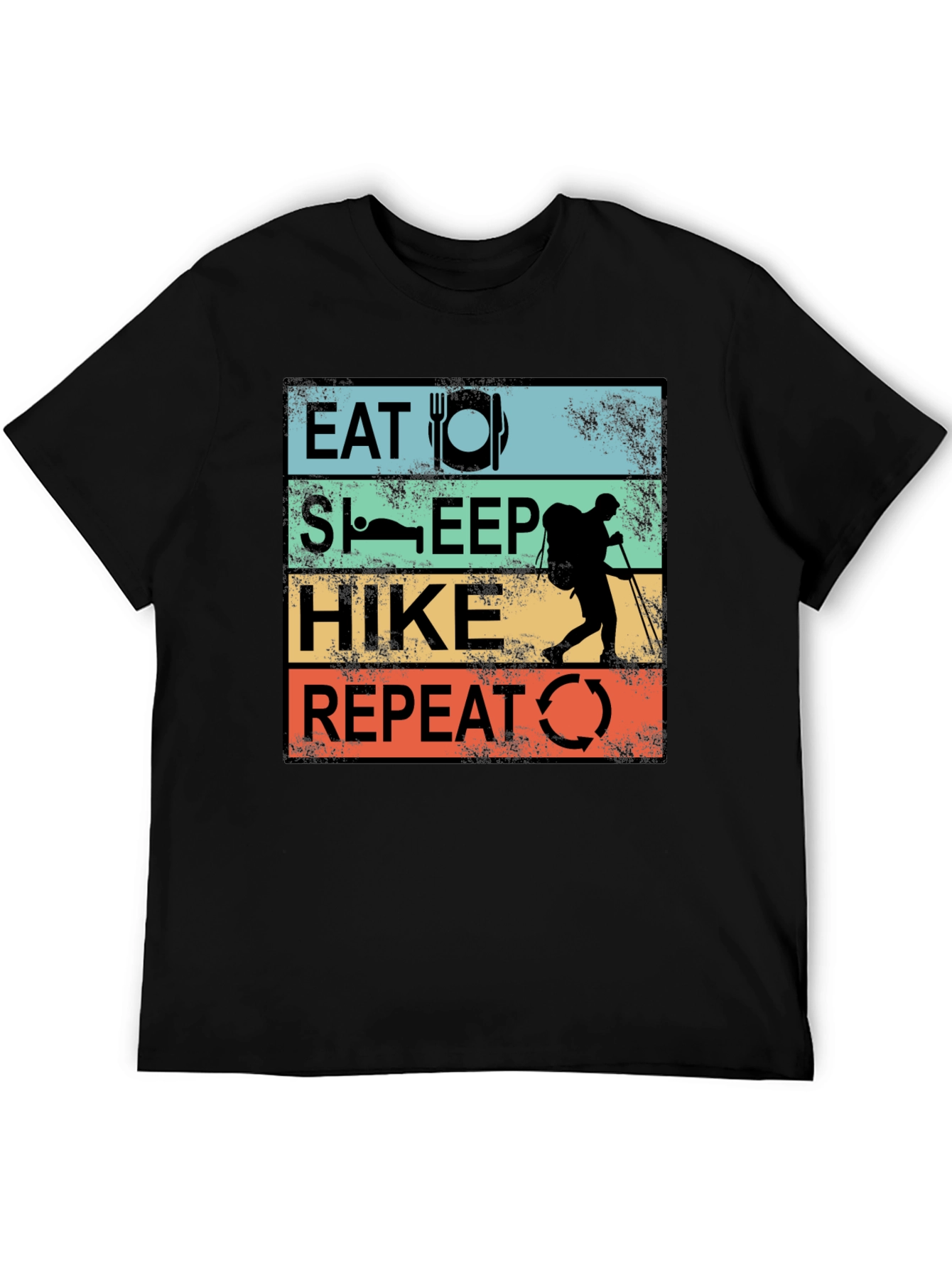 Eat Sleep Hike Repeat Graphic Tee
