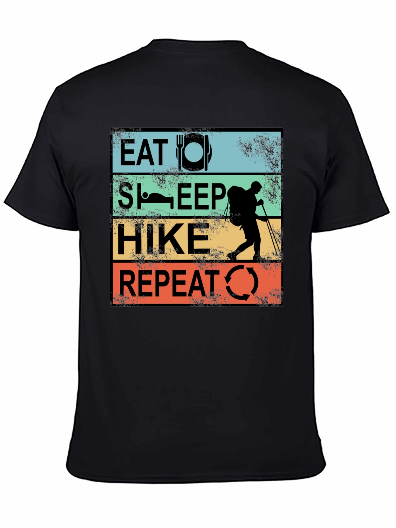 Eat Sleep Hike Repeat Graphic Tee