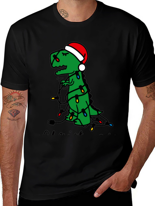 Festive Dino T-Shirt: Christmas Trex Tee