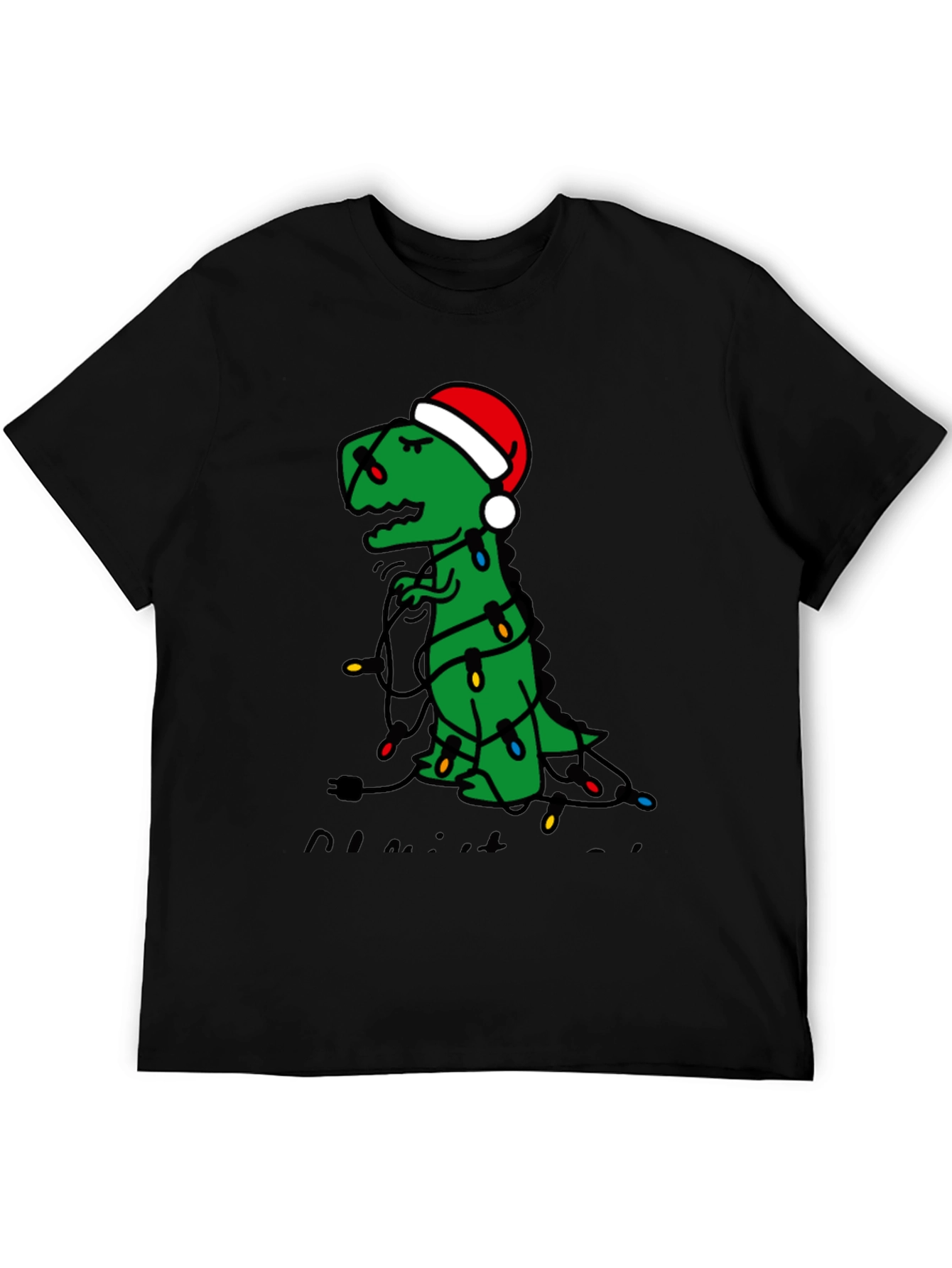 Festive Dino T-Shirt: Christmas Trex Tee