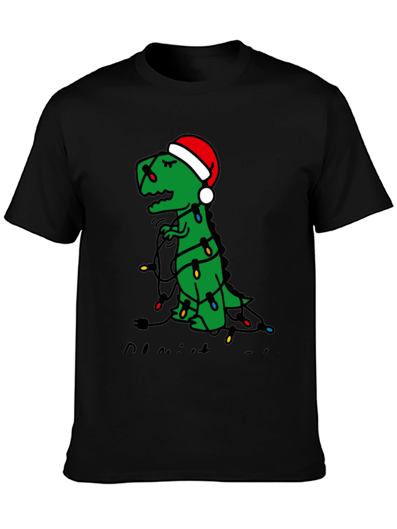 Festive Dino T-Shirt: Christmas Trex Tee