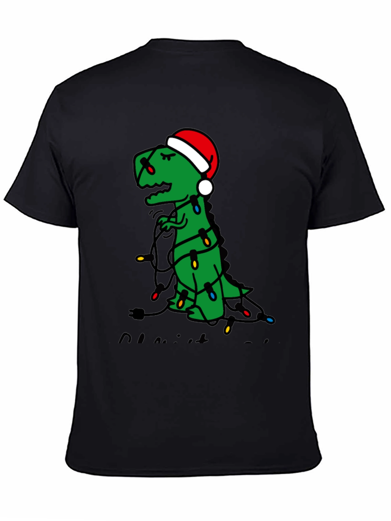 Festive Dino T-Shirt: Christmas Trex Tee