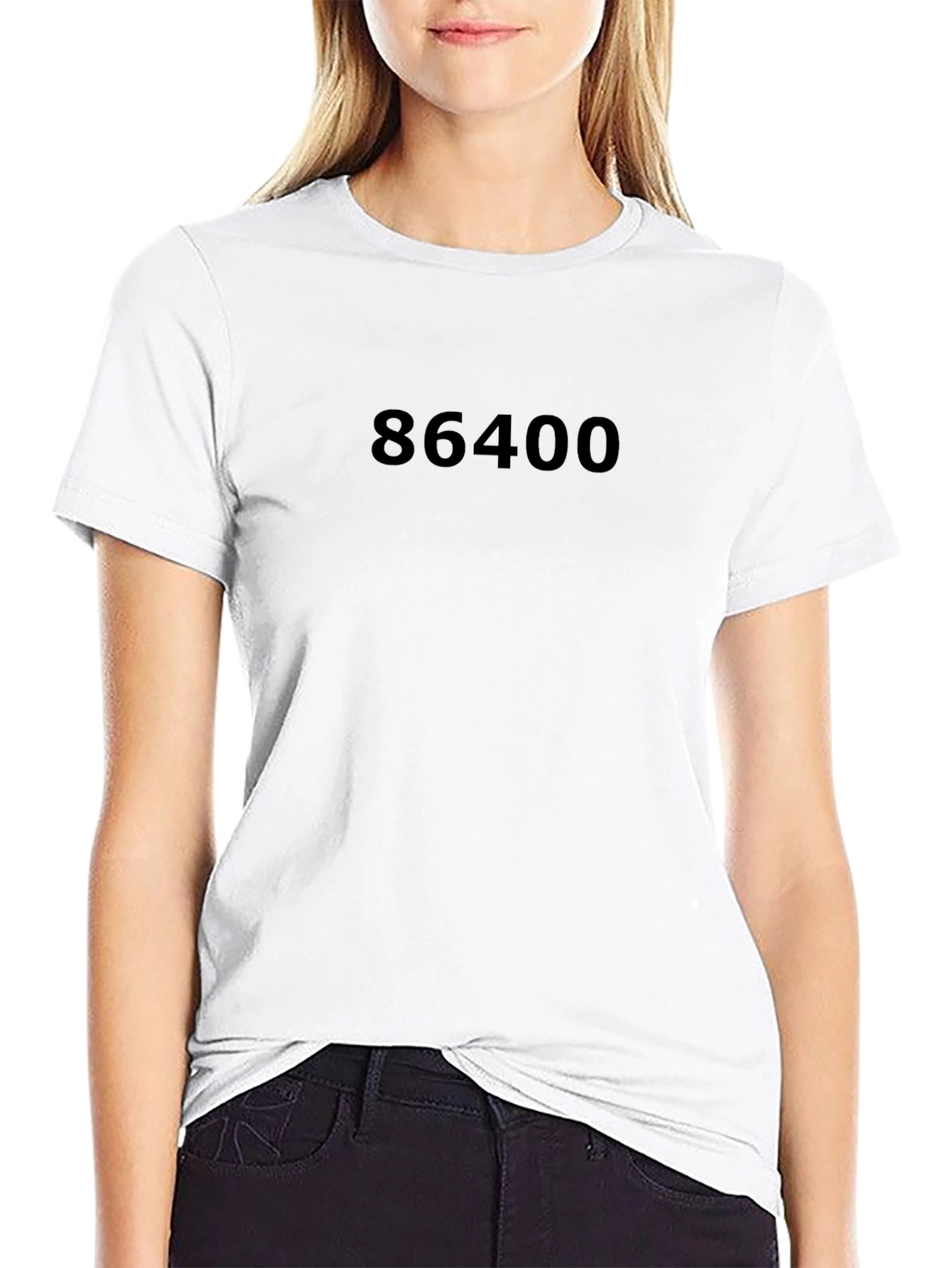 86400 Black Graphic Tee - Time is Money