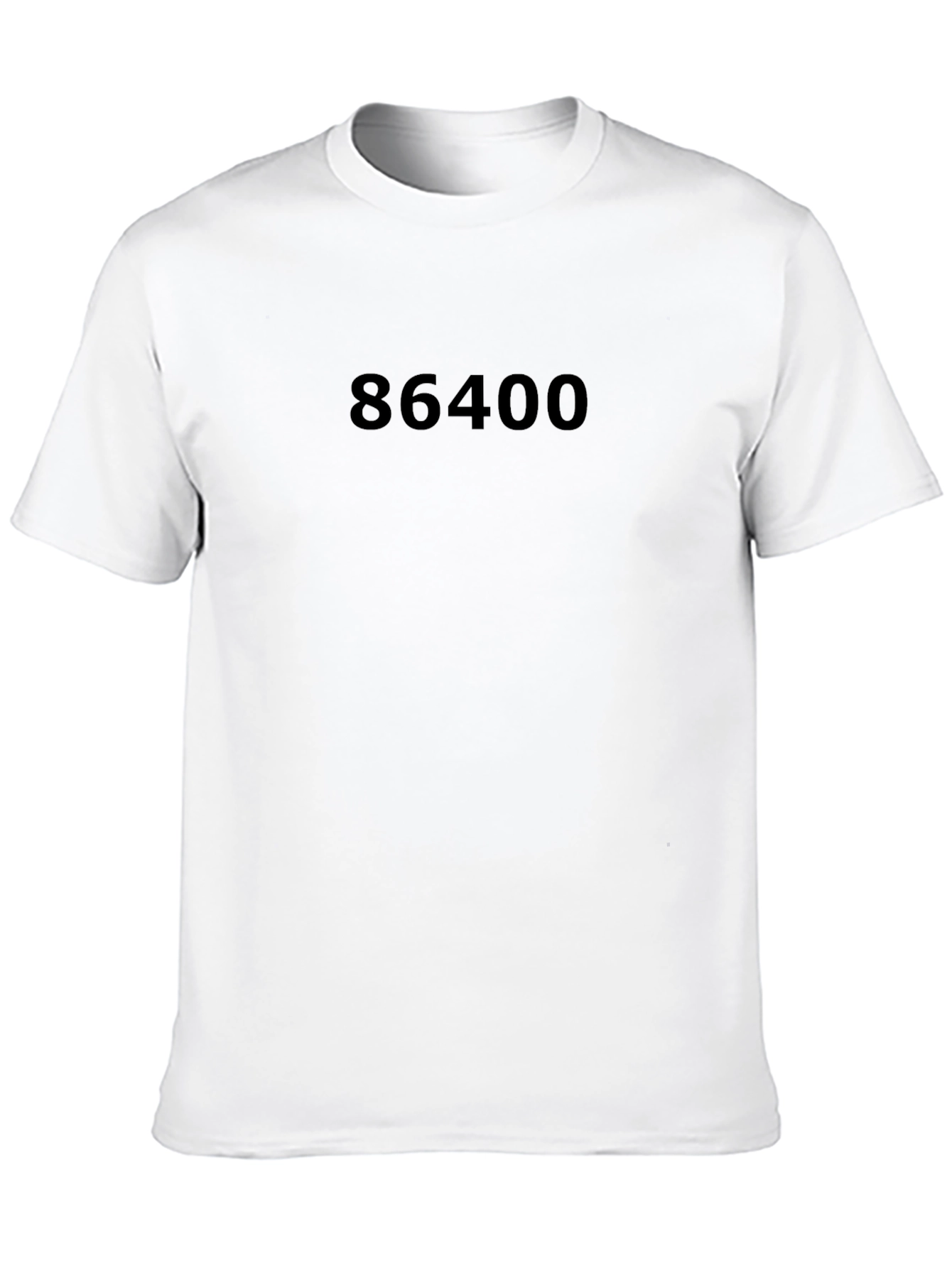 86400 Black Graphic Tee - Time is Money