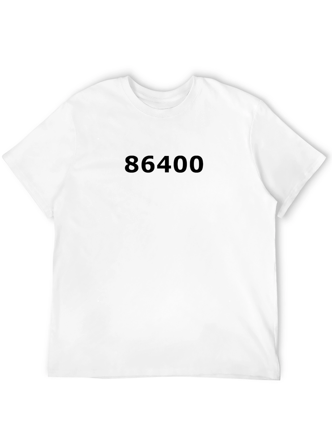 86400 Black Graphic Tee - Time is Money