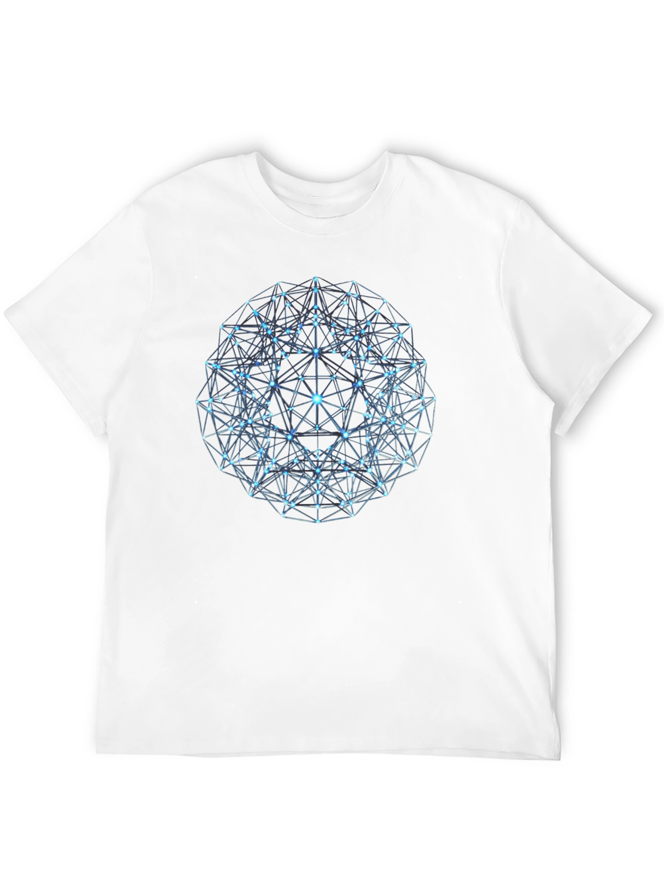 Geometric Sphere Graphic T-Shirt