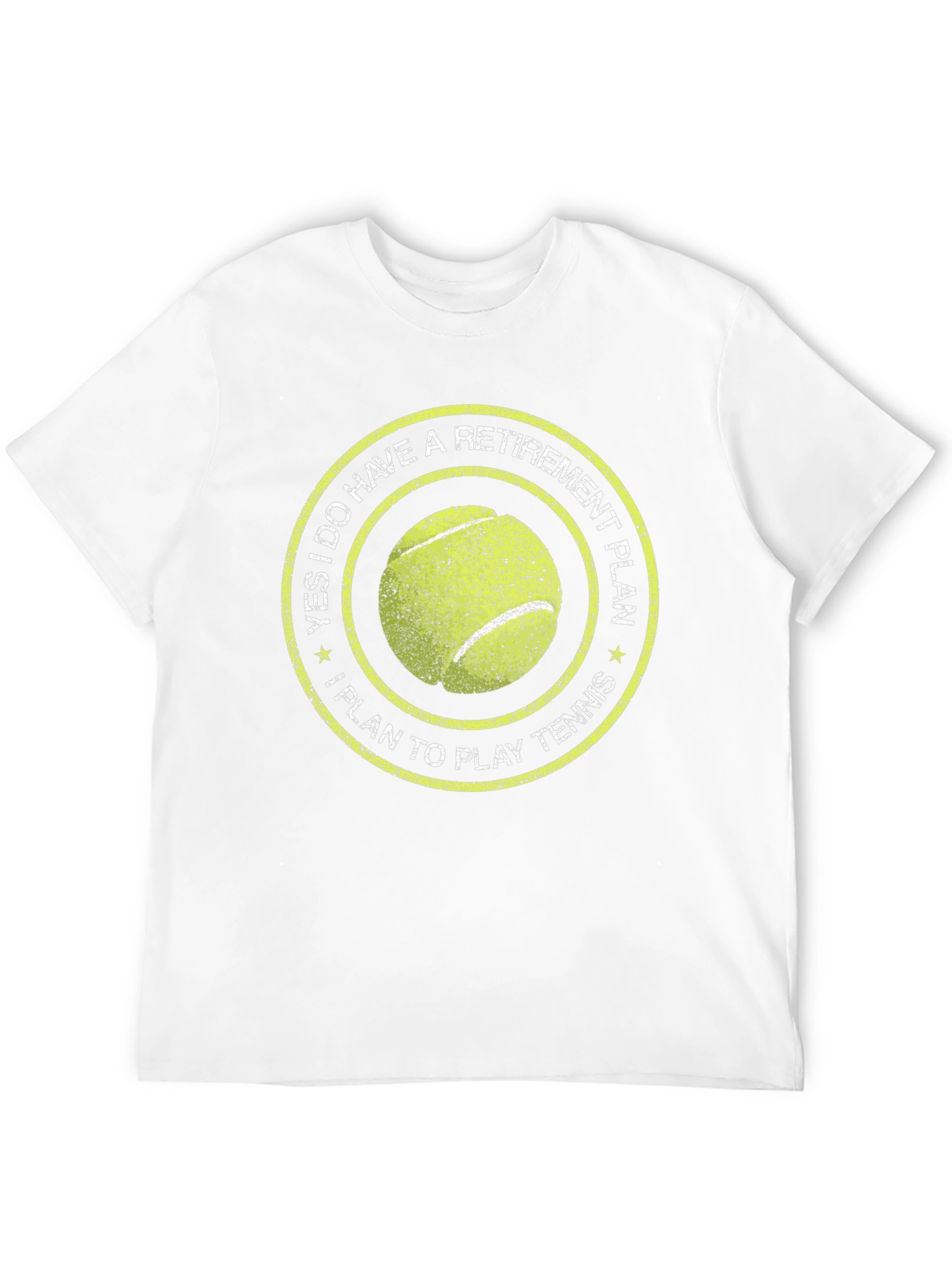 Retirement Tennis Plan T-Shirt