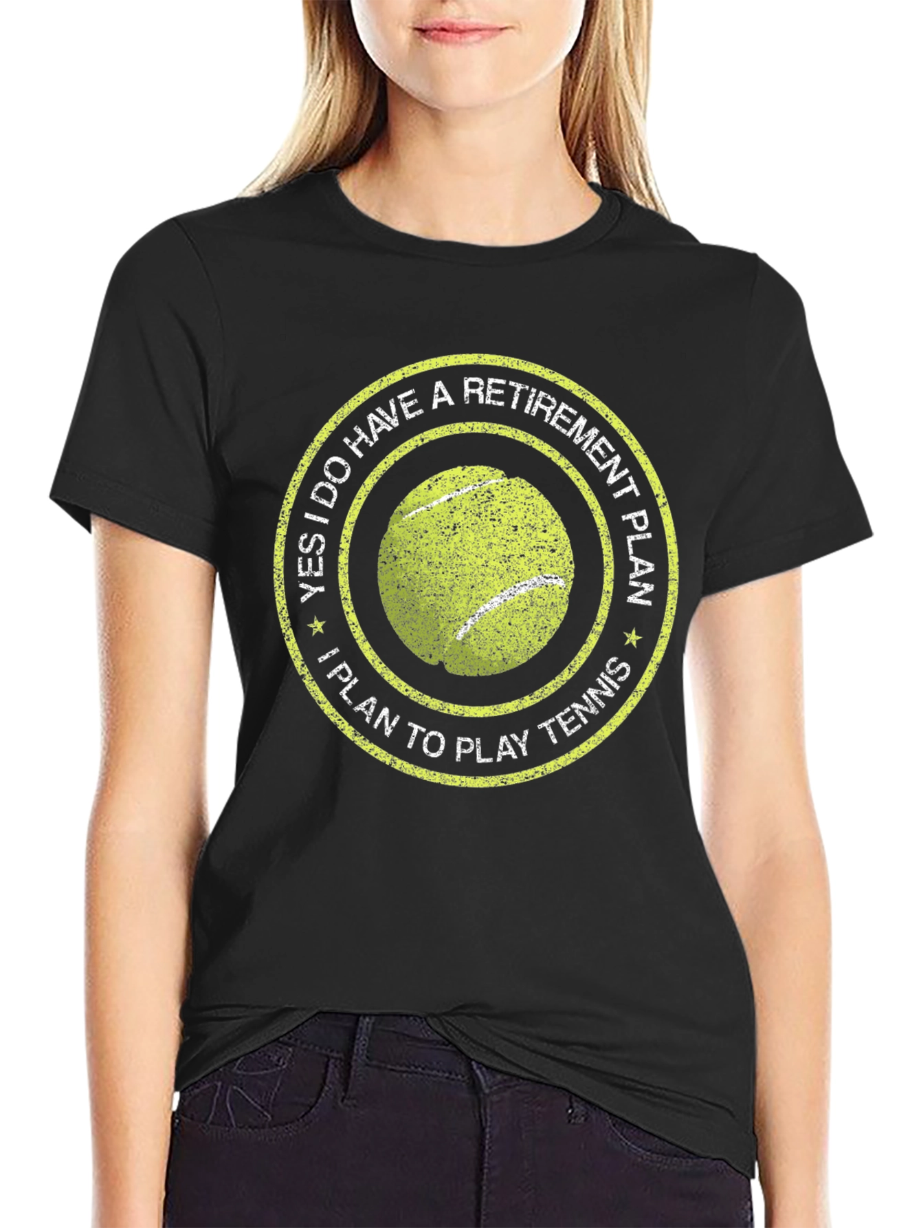 Retirement Tennis Plan T-Shirt