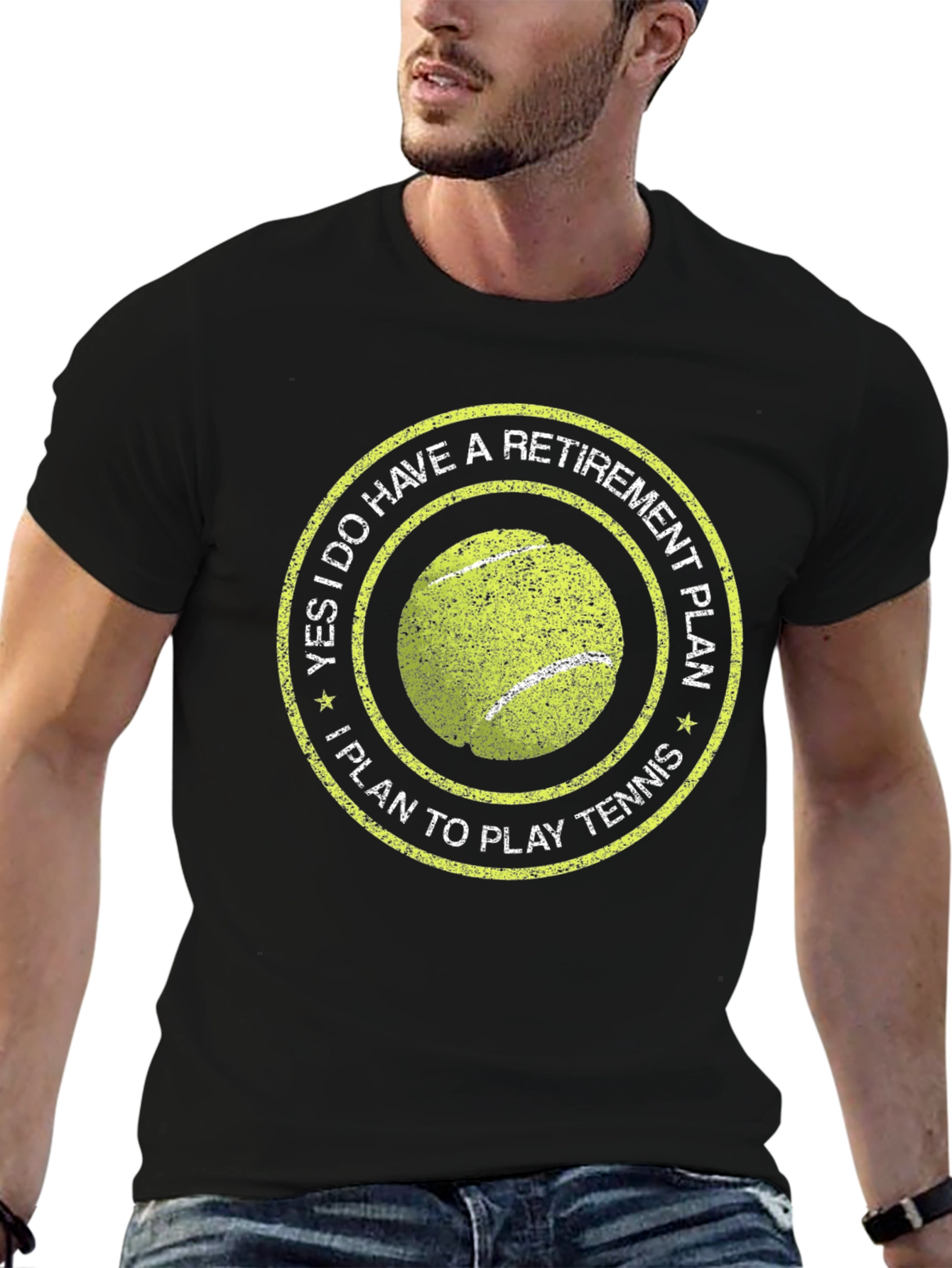 Retirement Tennis Plan T-Shirt
