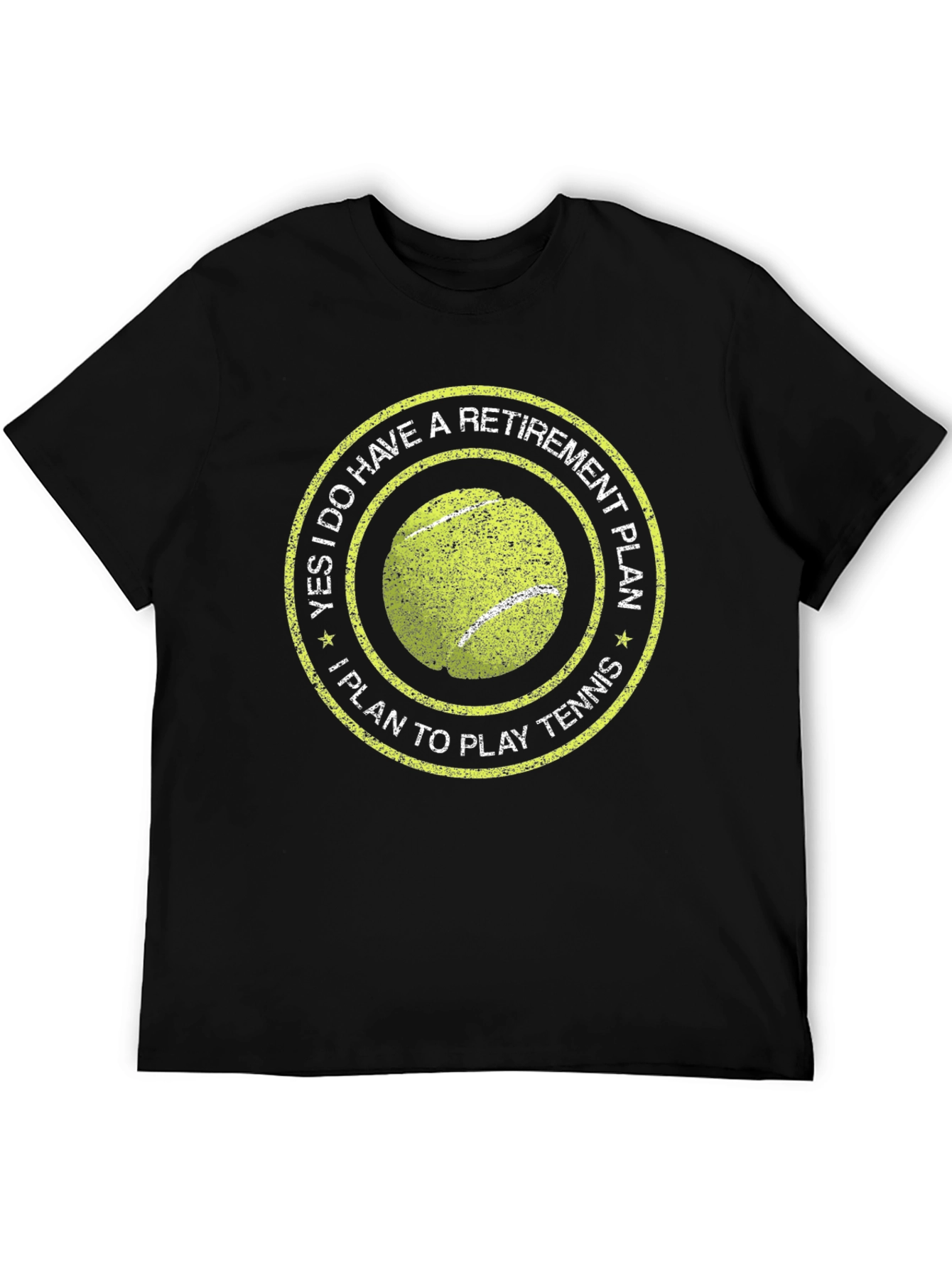 Retirement Tennis Plan T-Shirt