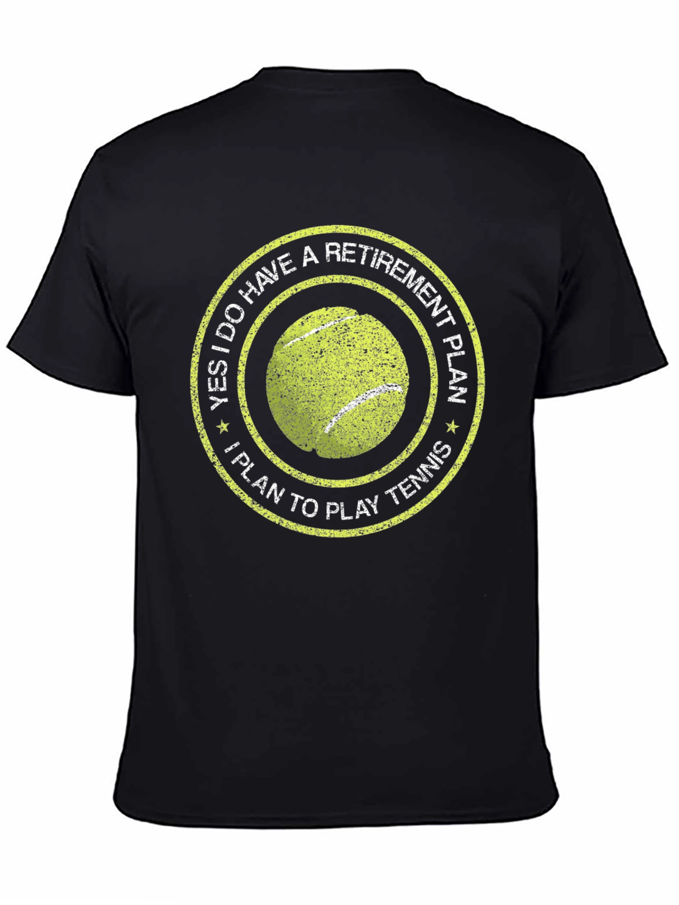 Retirement Tennis Plan T-Shirt
