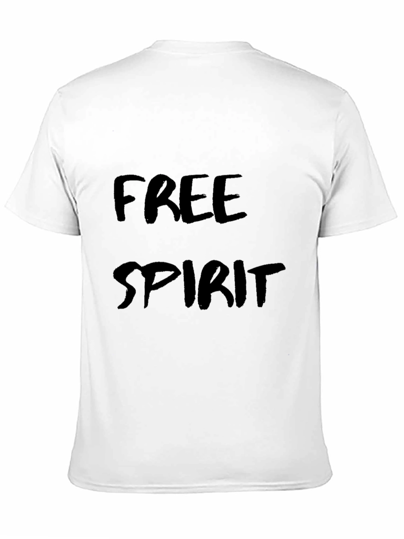 Free Spirit Black Graphic Tee