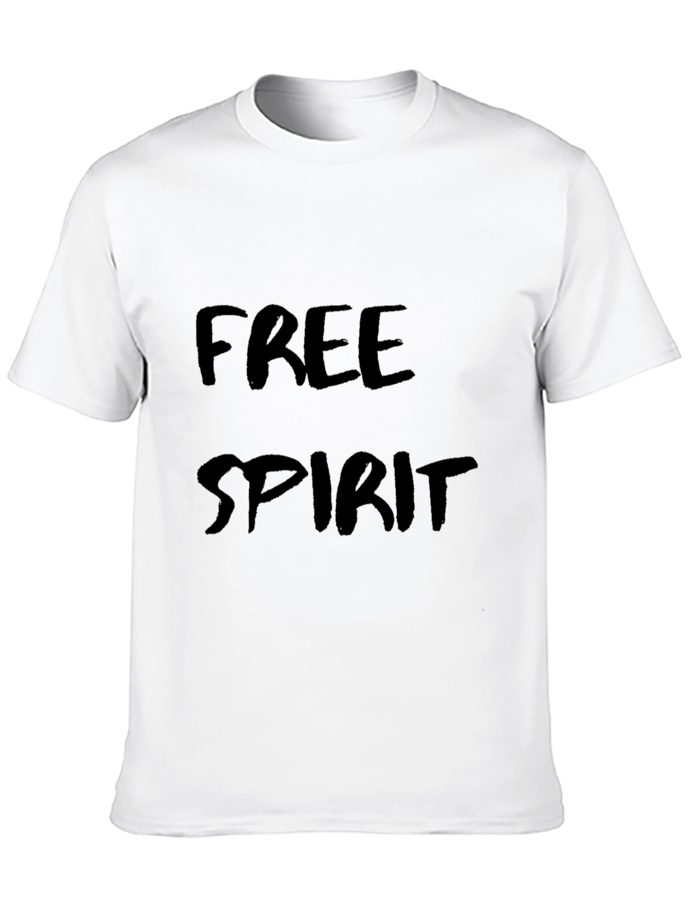 Free Spirit Black Graphic Tee
