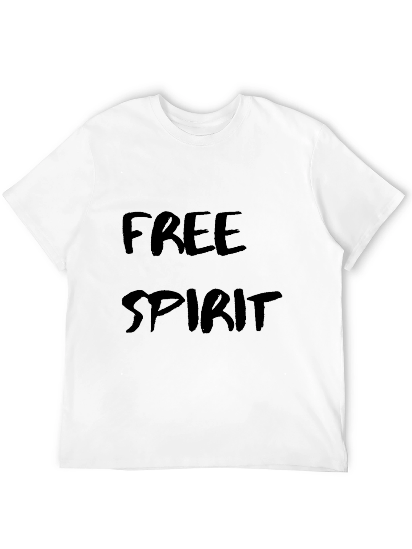 Free Spirit Black Graphic Tee