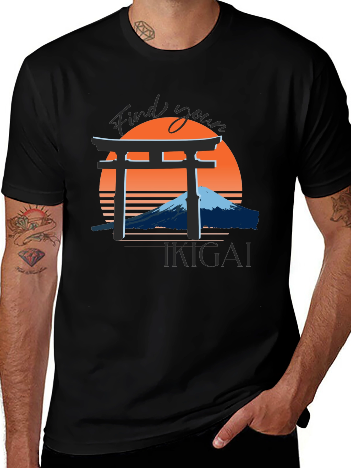 Ikigai T-Shirt - Find Your Purpose Graphic Tee