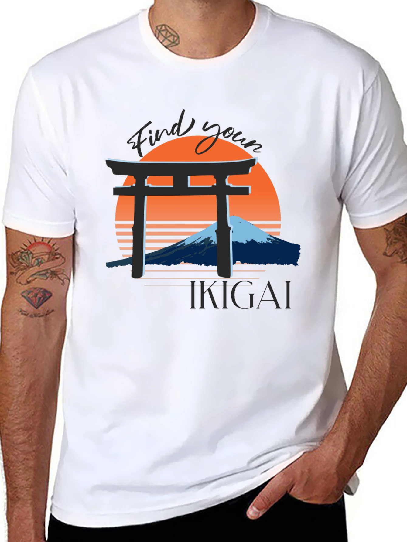 Ikigai T-Shirt - Find Your Purpose Graphic Tee