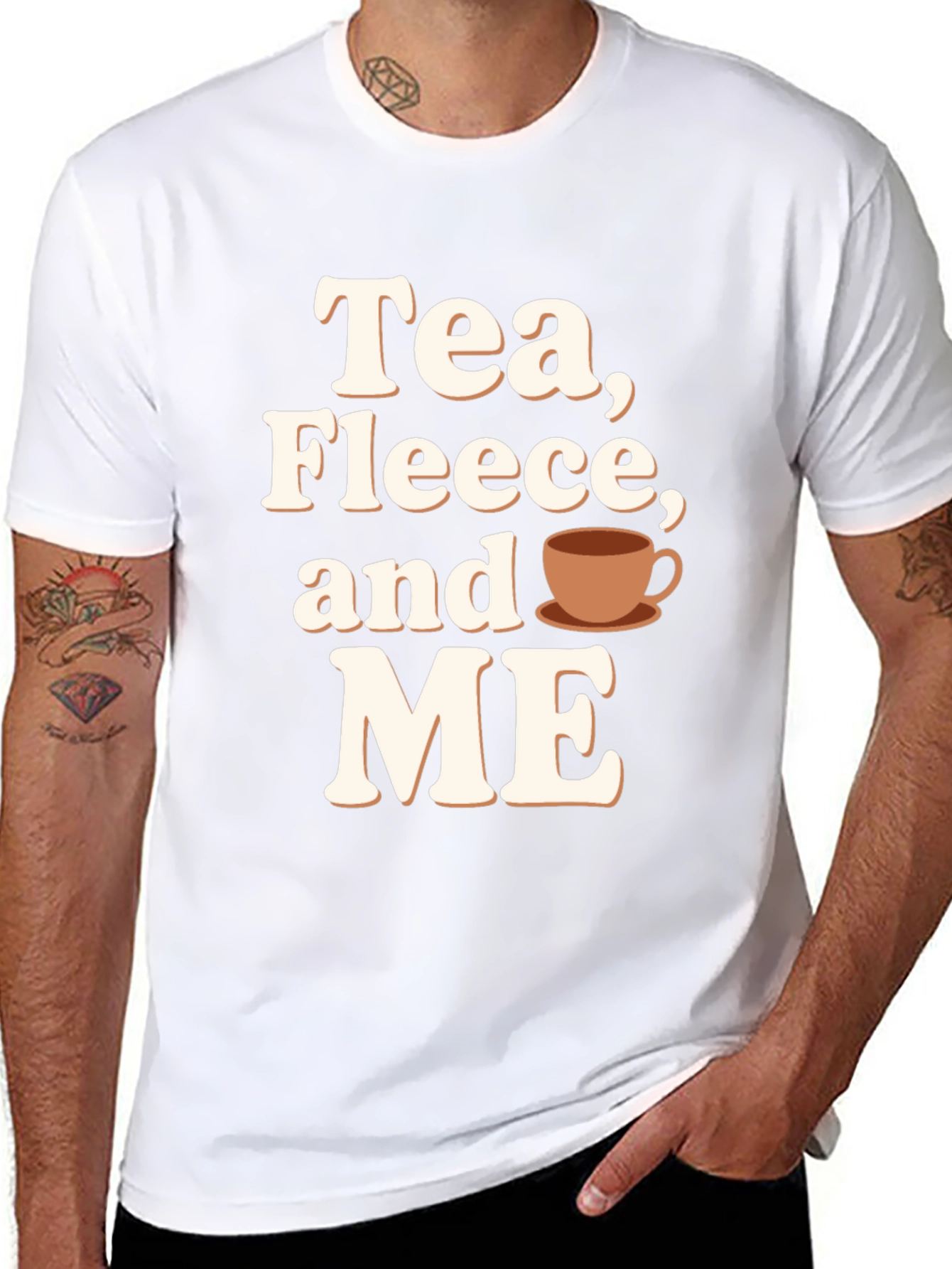 Tea Fleece and Me Graphic T-Shirt