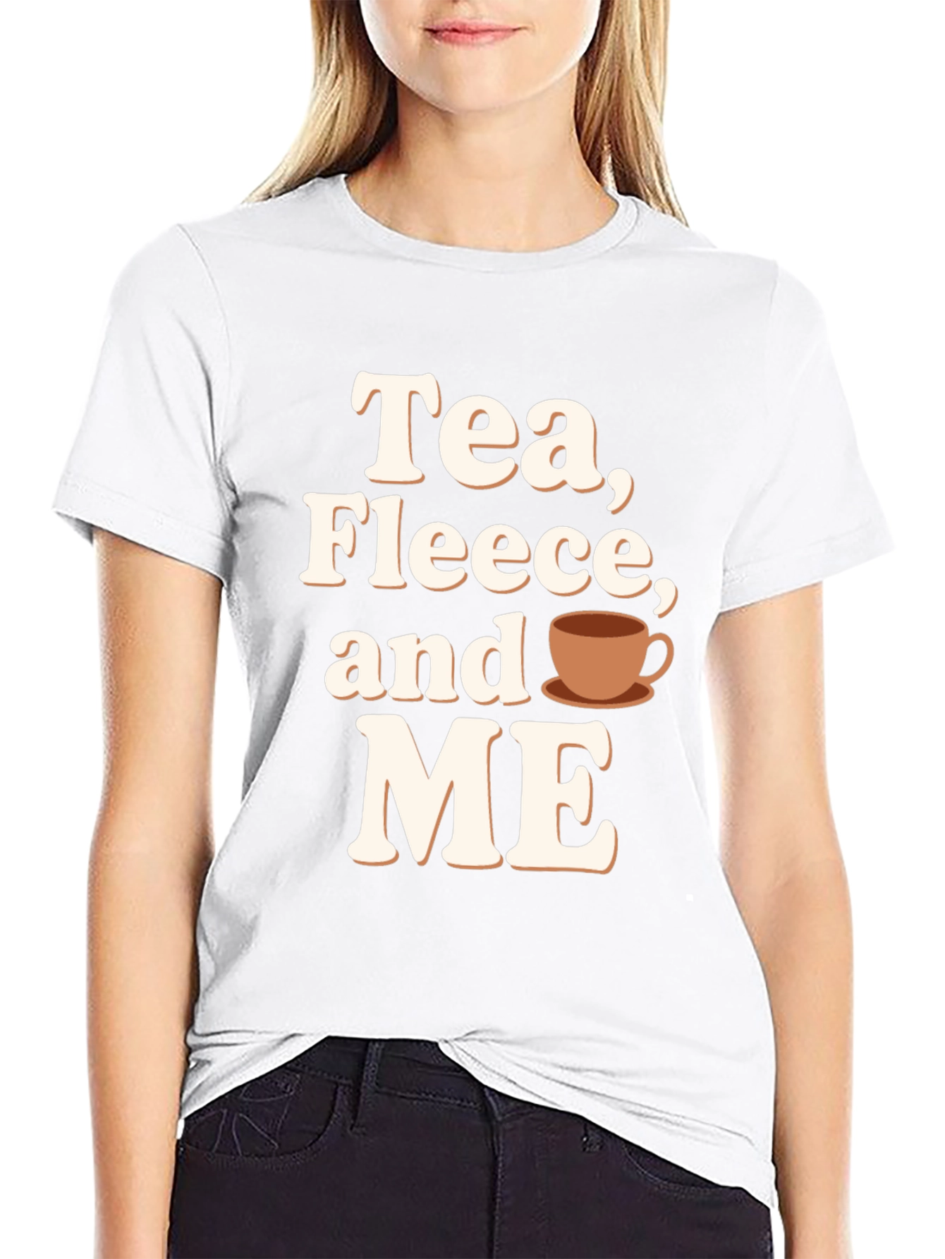 Tea Fleece and Me Graphic T-Shirt