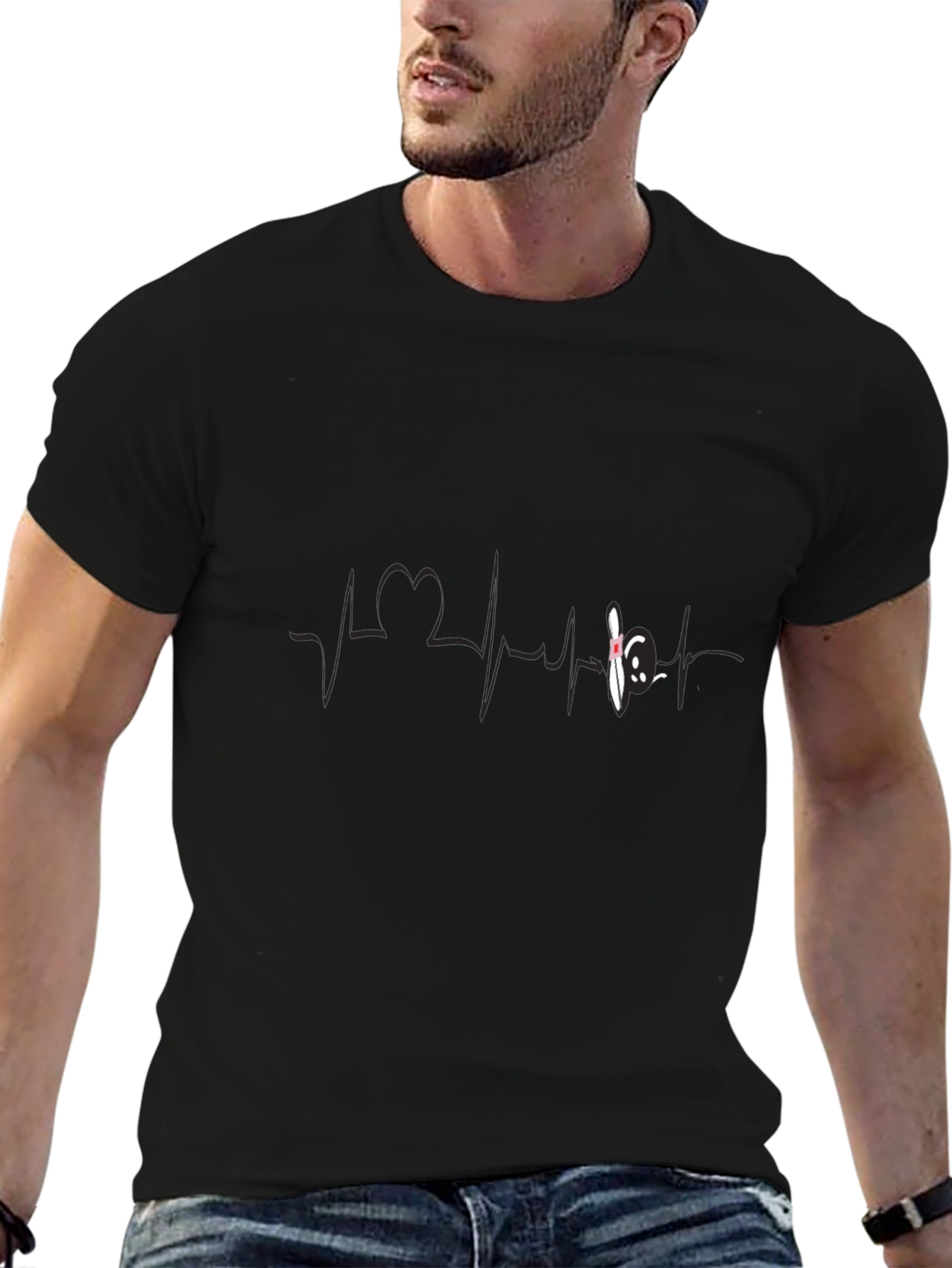 Bowling Heartbeat T-Shirt - Strike Life