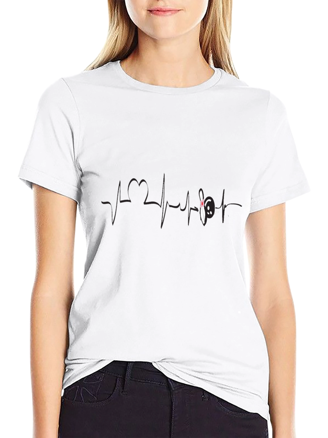 Bowling Heartbeat T-Shirt - Strike Life