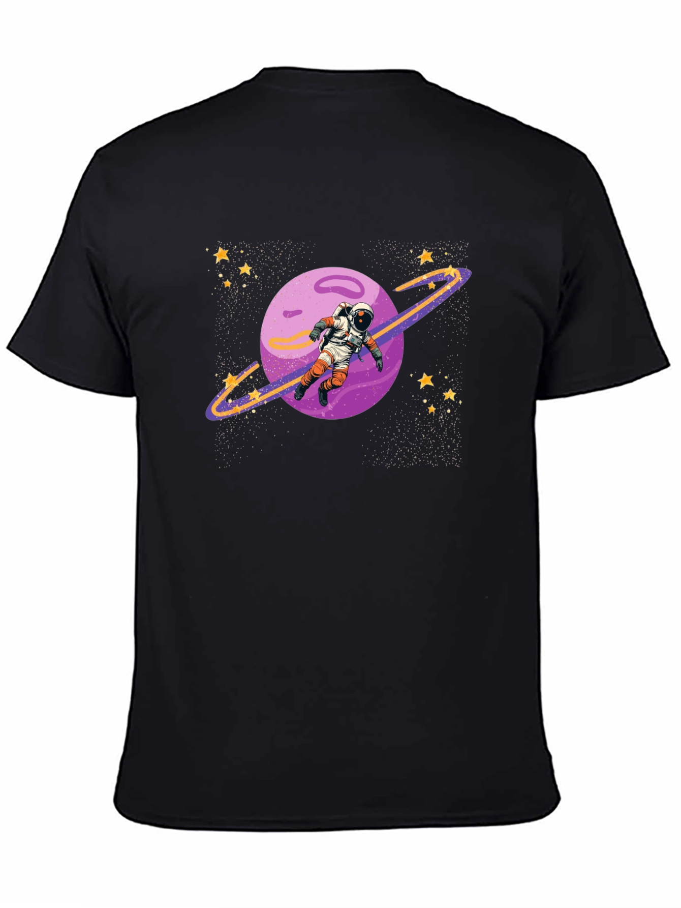 Astronaut Planet Graphic T-Shirt