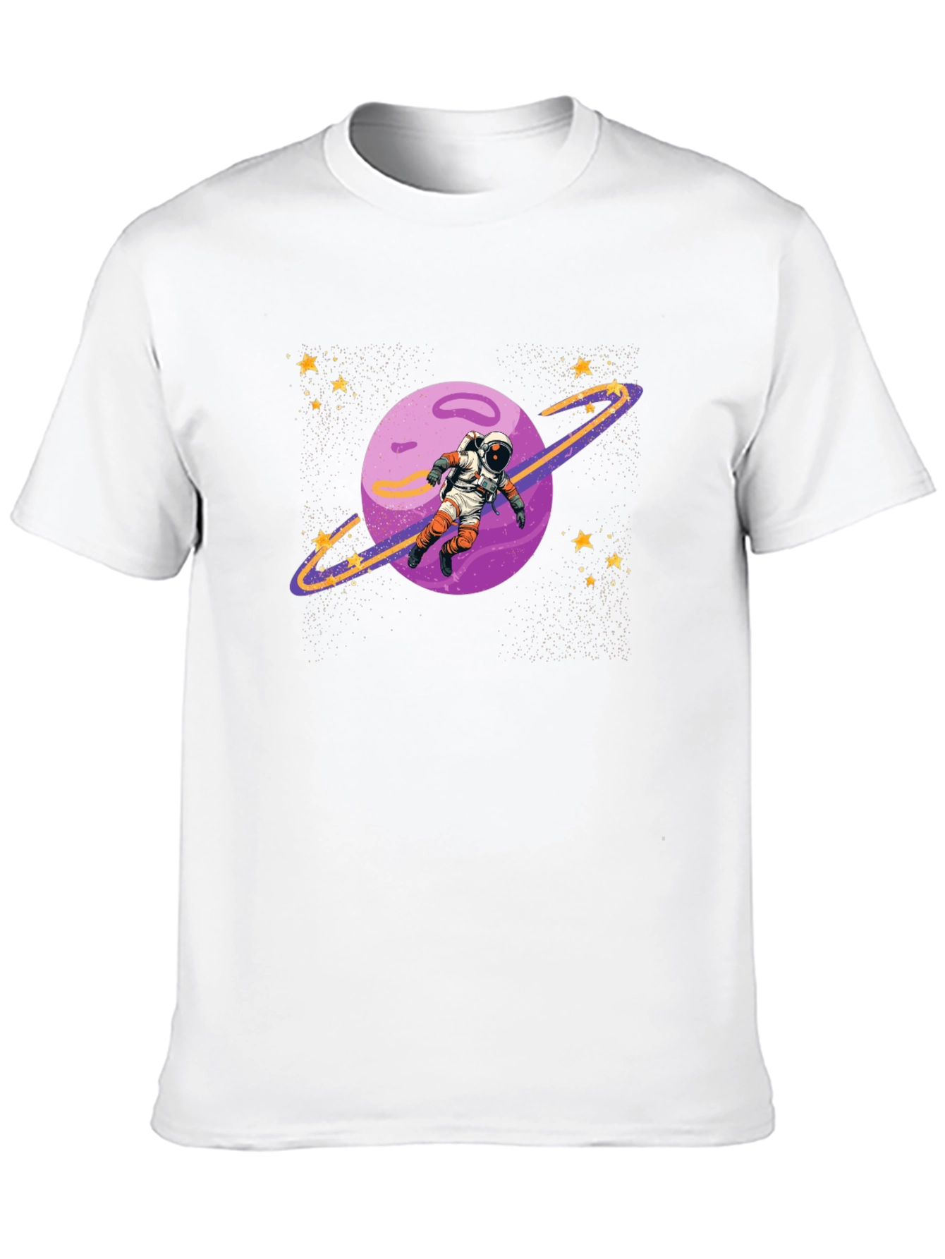 Astronaut Planet Graphic T-Shirt