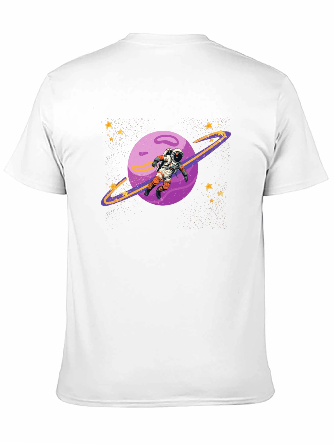 Astronaut Planet Graphic T-Shirt