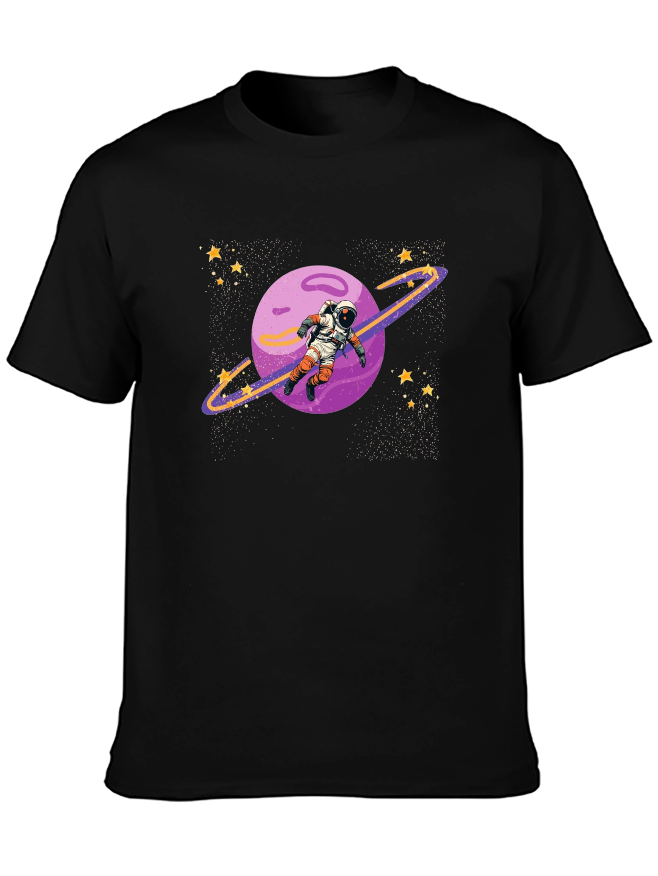 Astronaut Planet Graphic T-Shirt