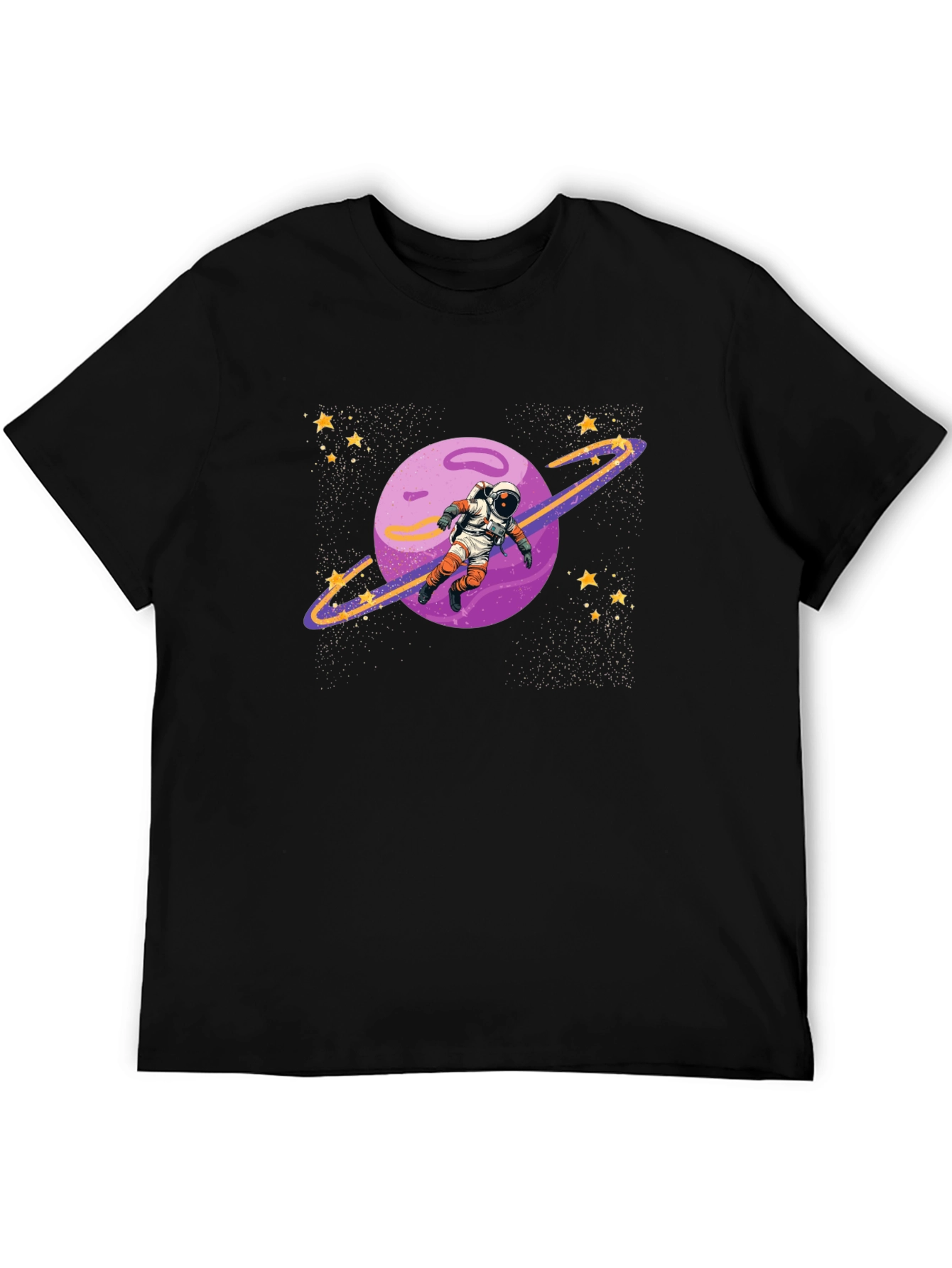 Astronaut Planet Graphic T-Shirt