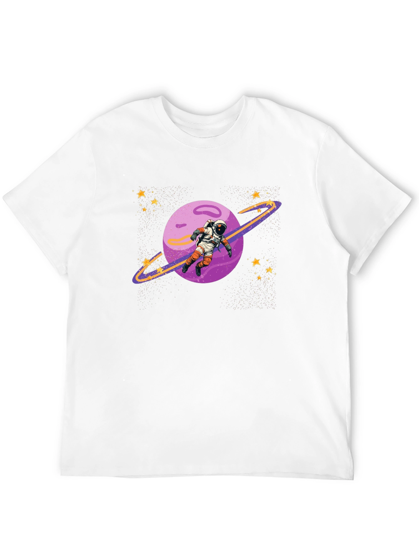 Astronaut Planet Graphic T-Shirt