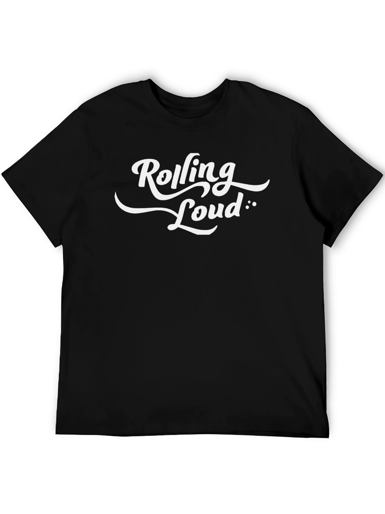 Rolling Loud Black Graphic T-Shirt