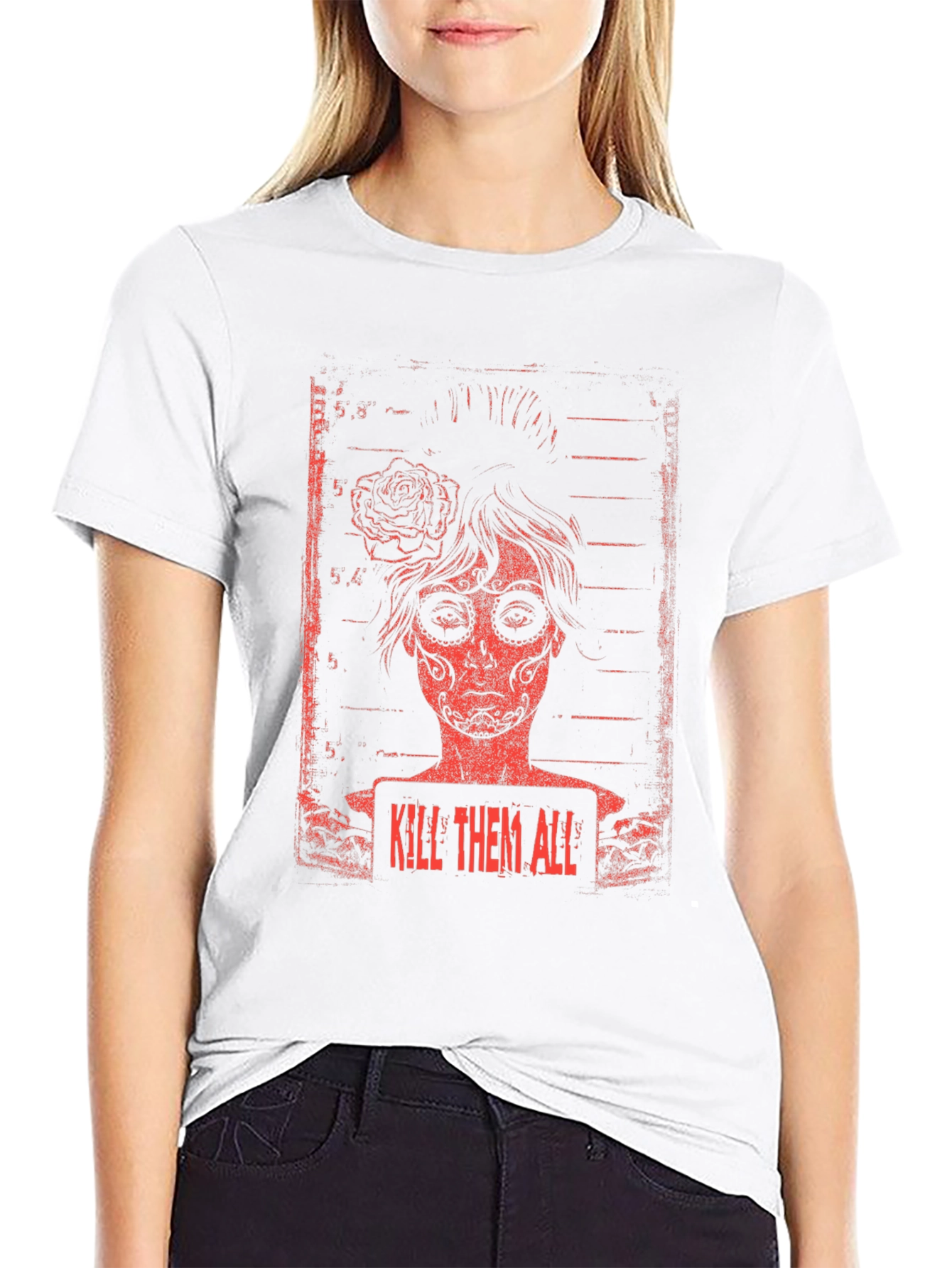 Kill Them All Graphic Tee - Black