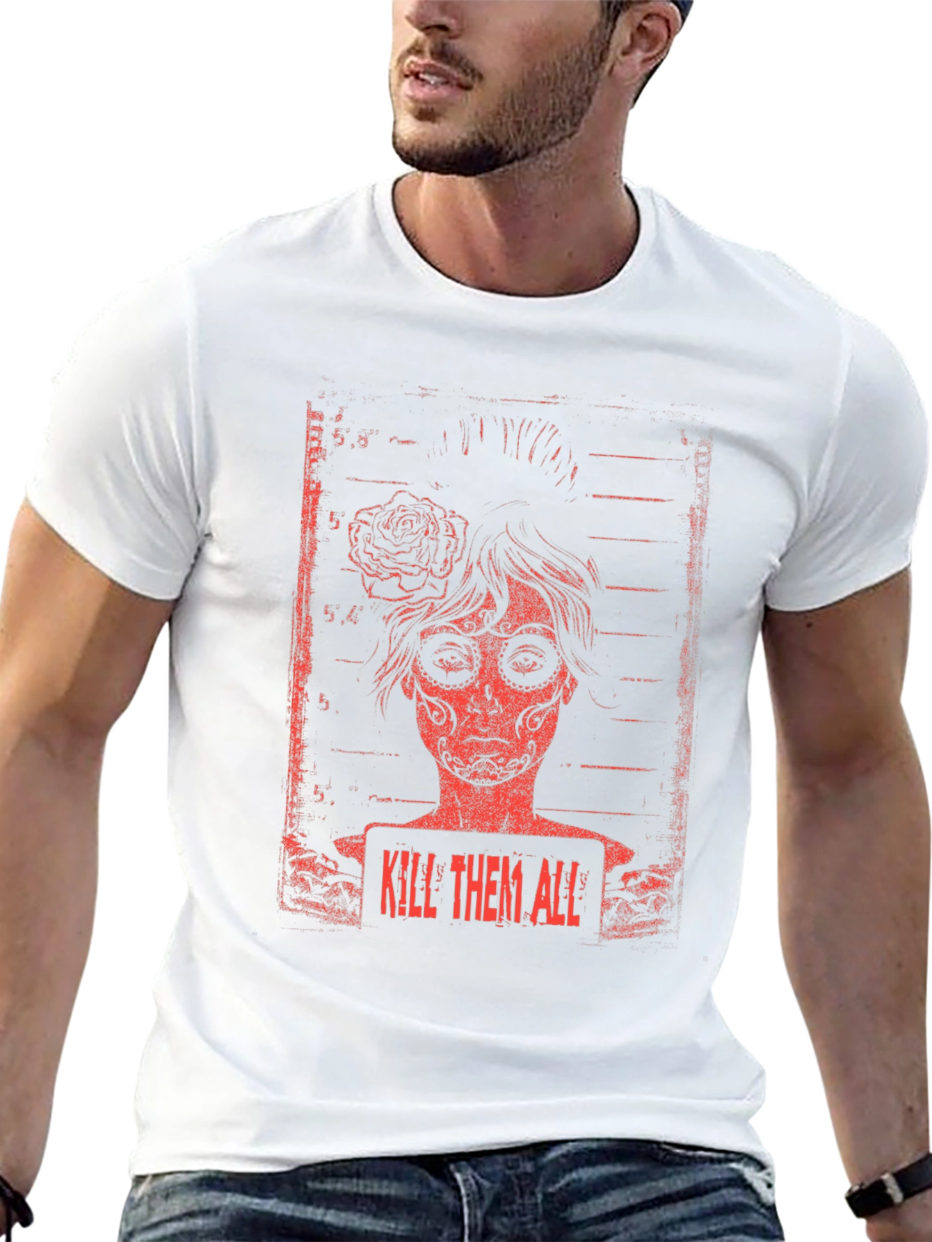 Kill Them All Graphic Tee - Black