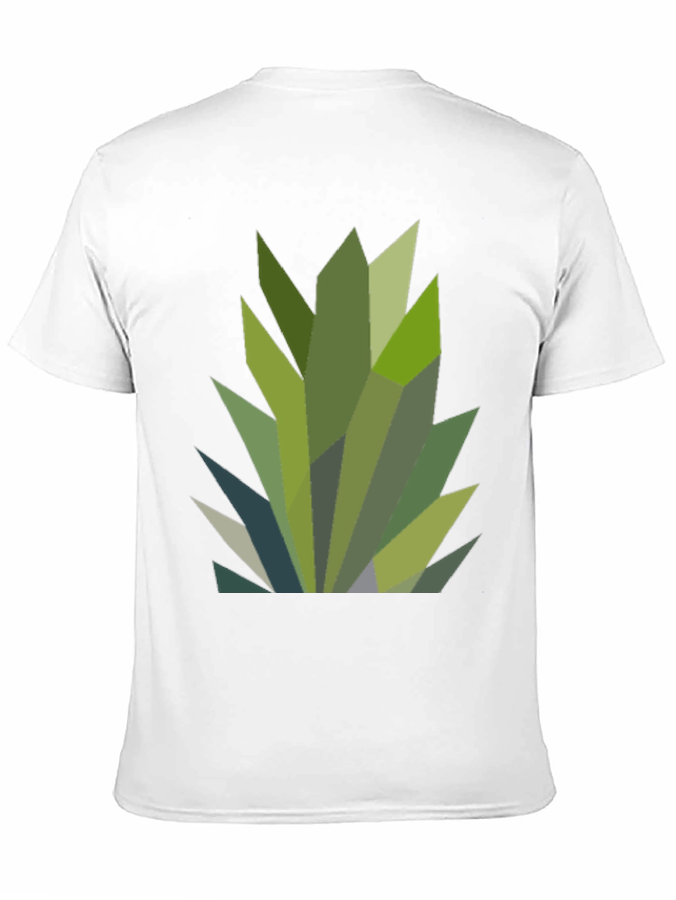 Geometric Pineapple Graphic Tee - Modern Style