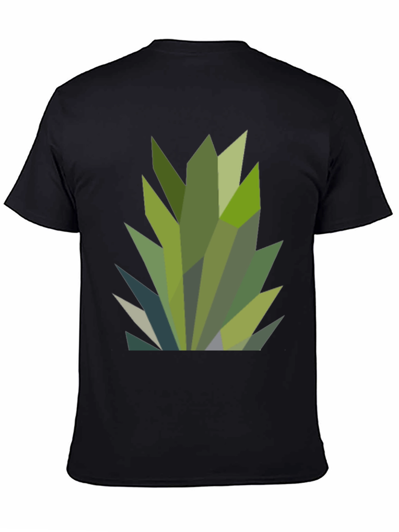 Geometric Pineapple Graphic Tee - Modern Style
