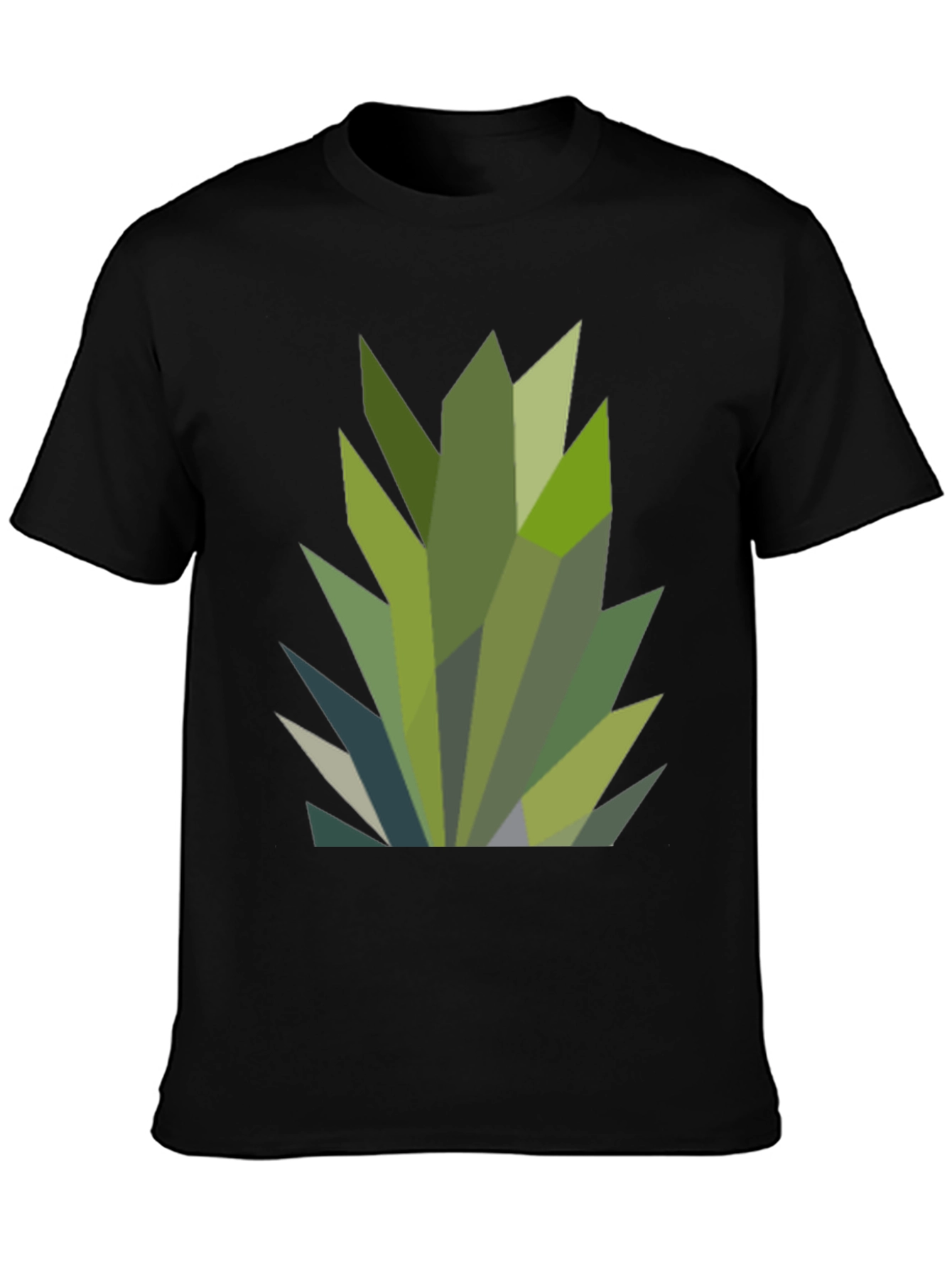 Geometric Pineapple Graphic Tee - Modern Style