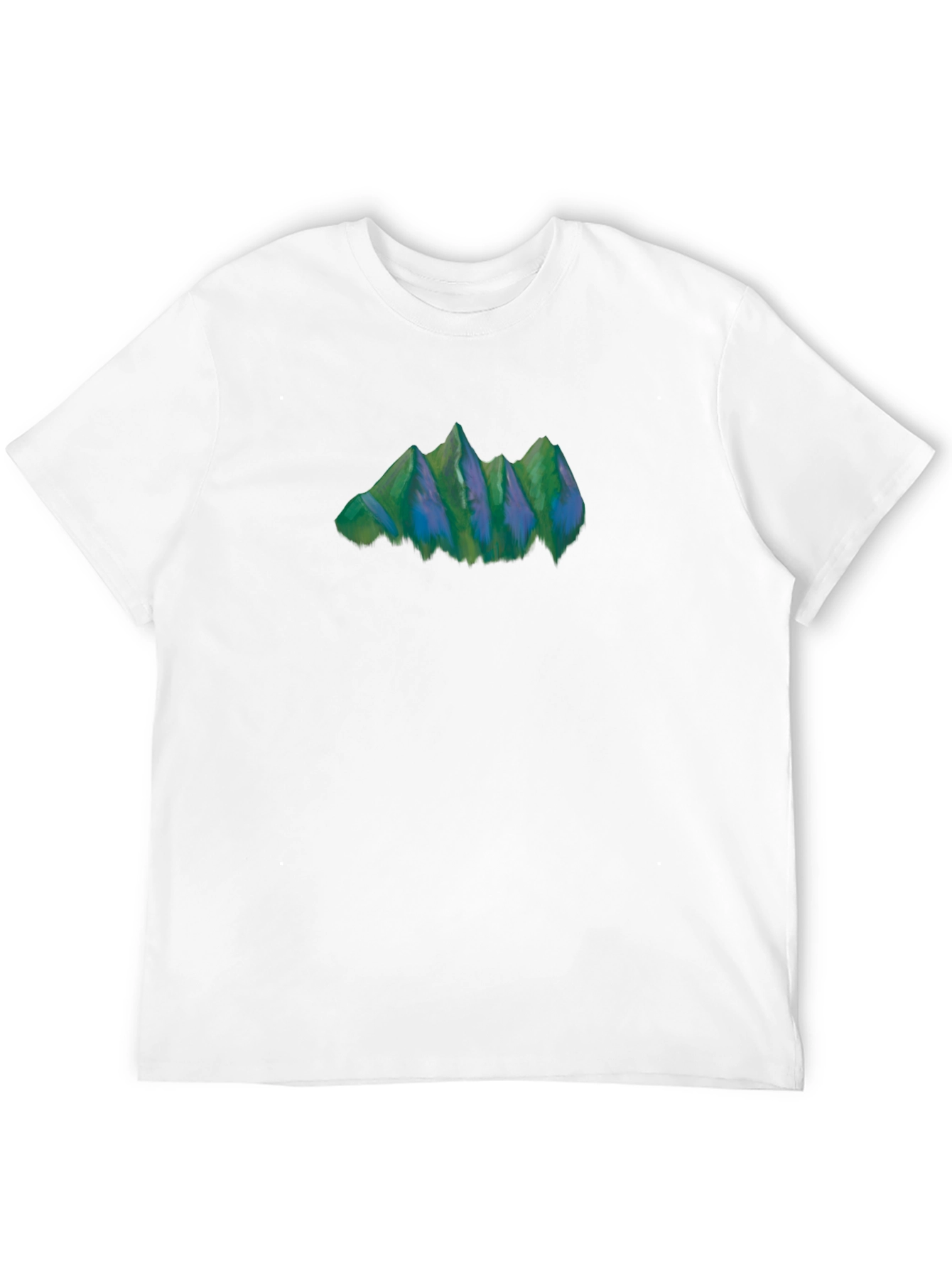 Mountain Graphic Tee - Nature Inspired Black T-Shirt